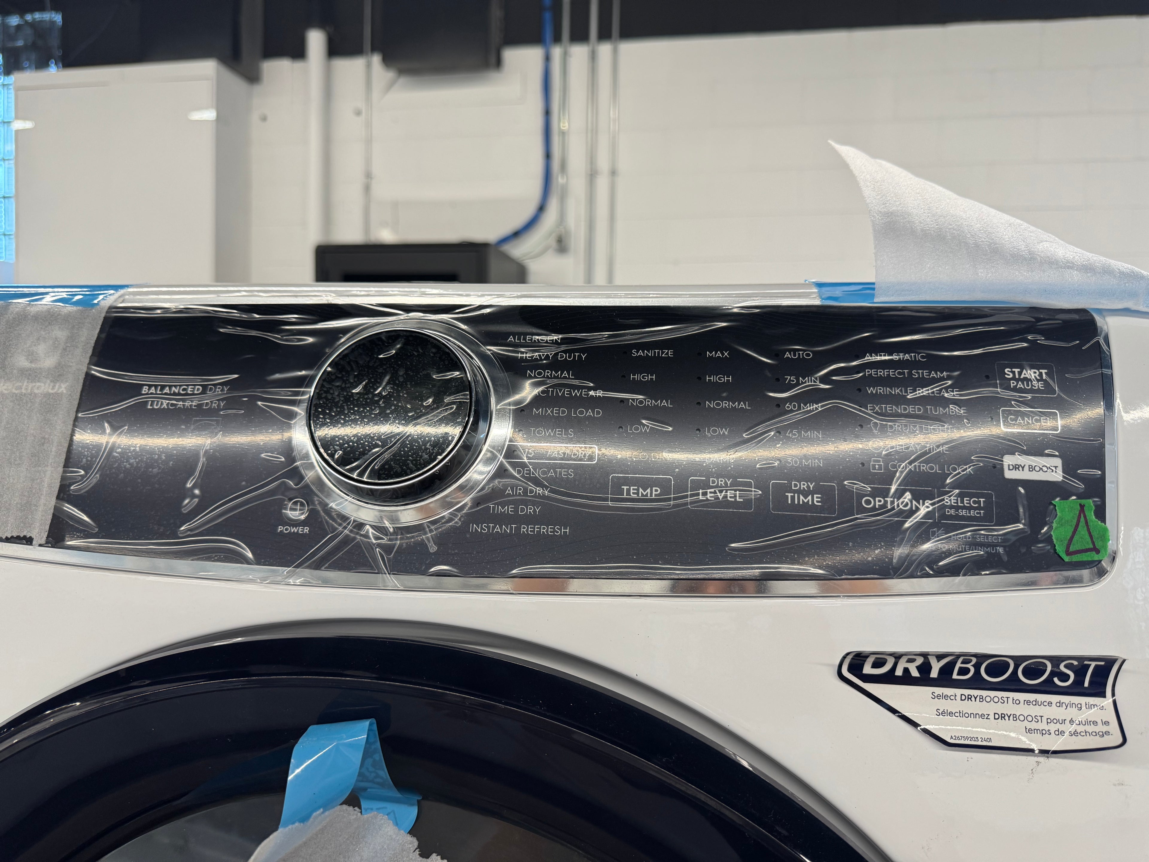 OPEN BOX - Electrolux 27” Front Load Dryer - ELFE762CBW0