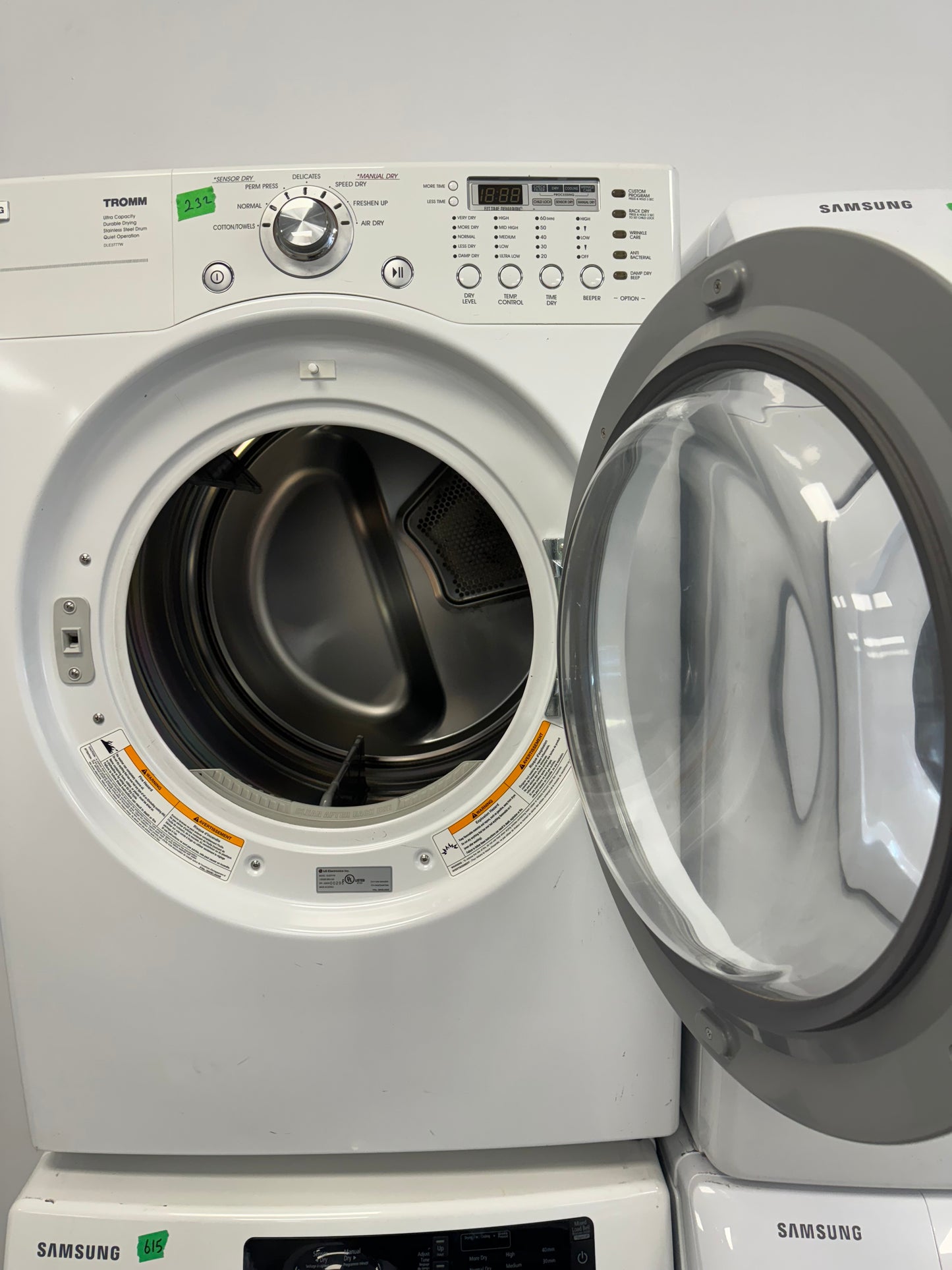 LG 27” Front Load Dryer
