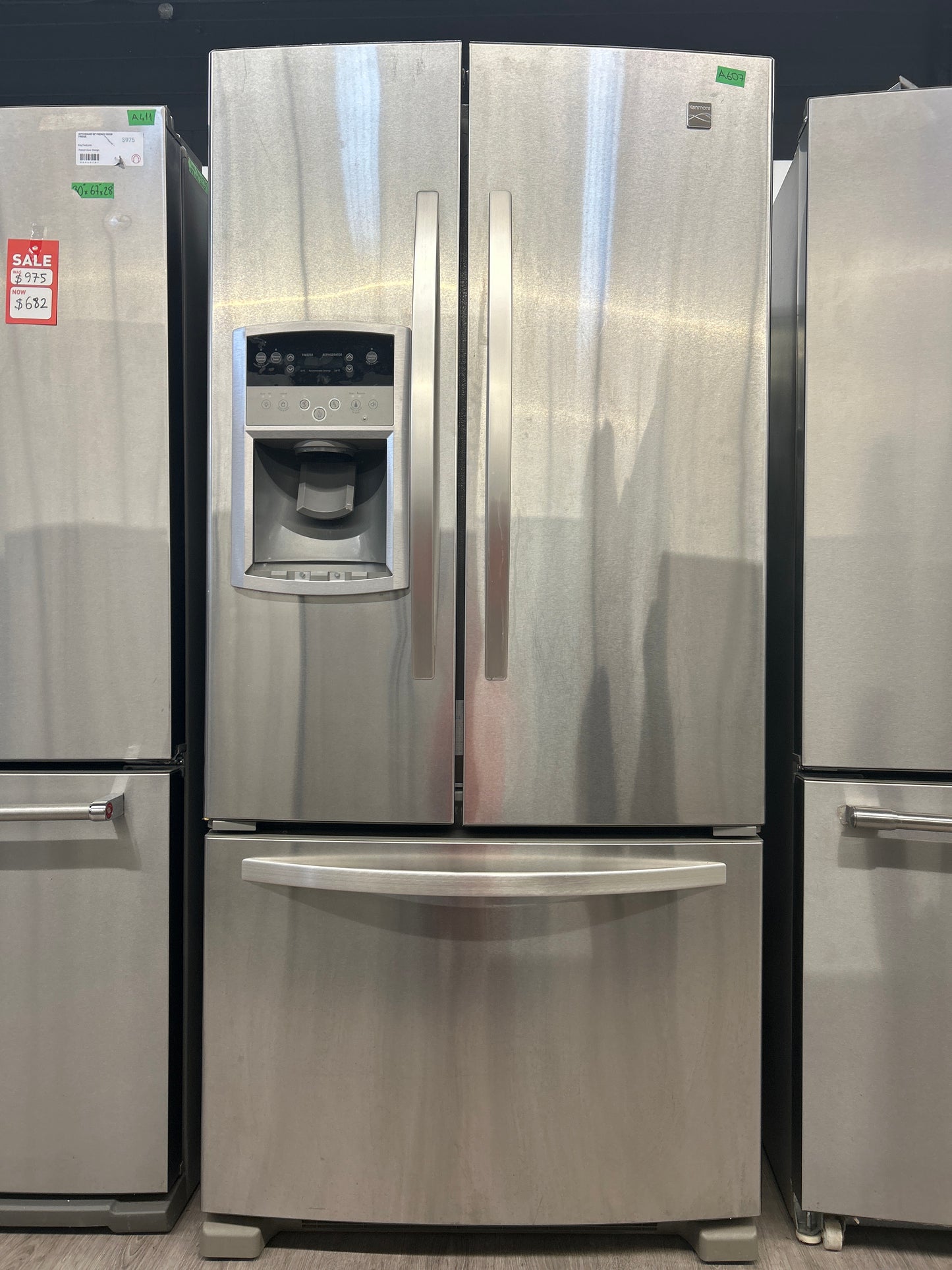 Kenmore 30'' Bottom-Freezer Refrigerator - 596.79243010