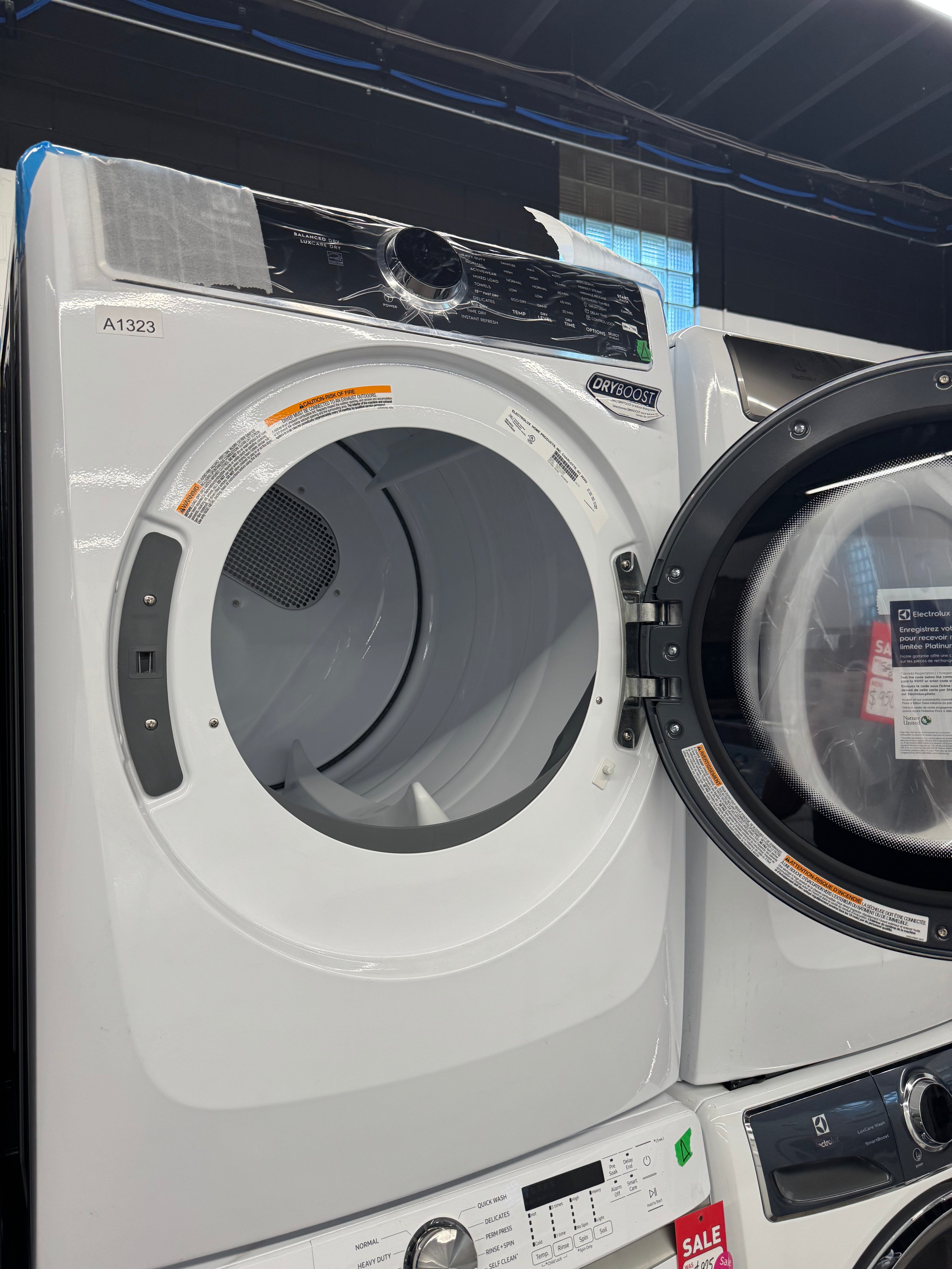 OPEN BOX - Electrolux 27” Front Load Dryer - ELFE762CBW0