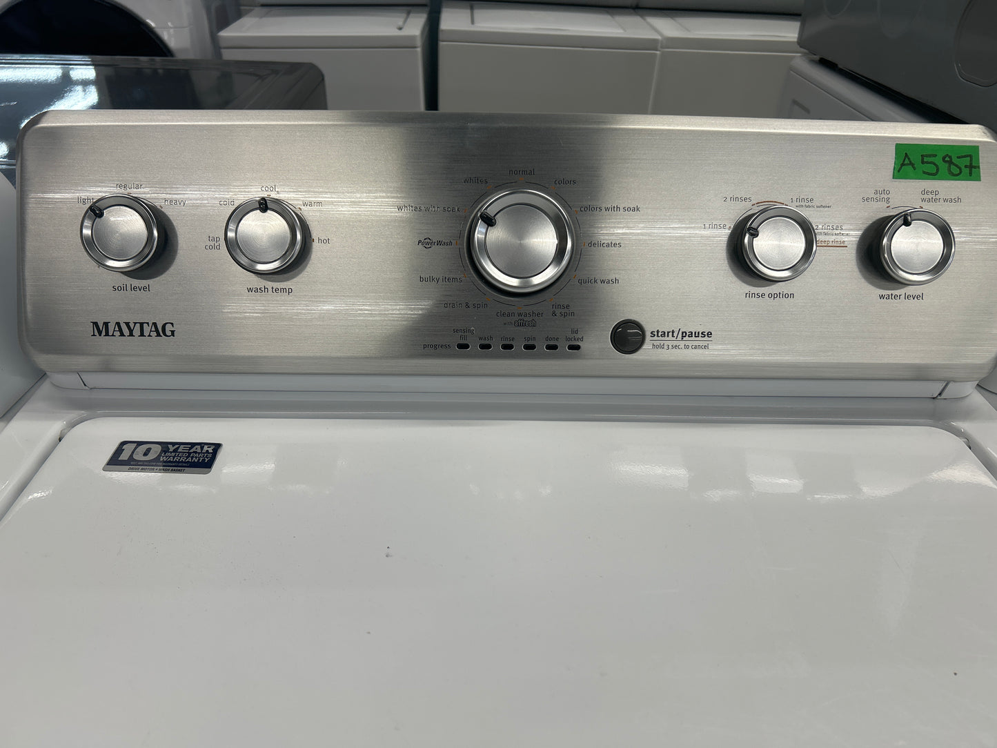 Maytag 27'' Top Load Washer/Dryer Set
