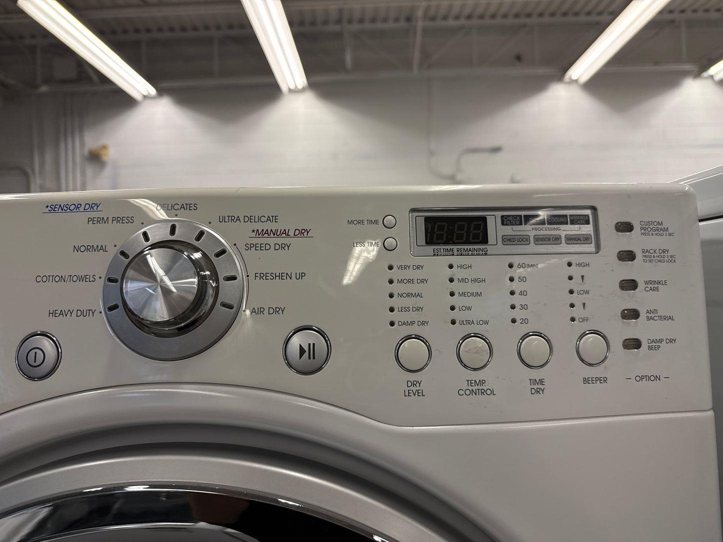 LG 27” Front Load Dryer-DLE6977W