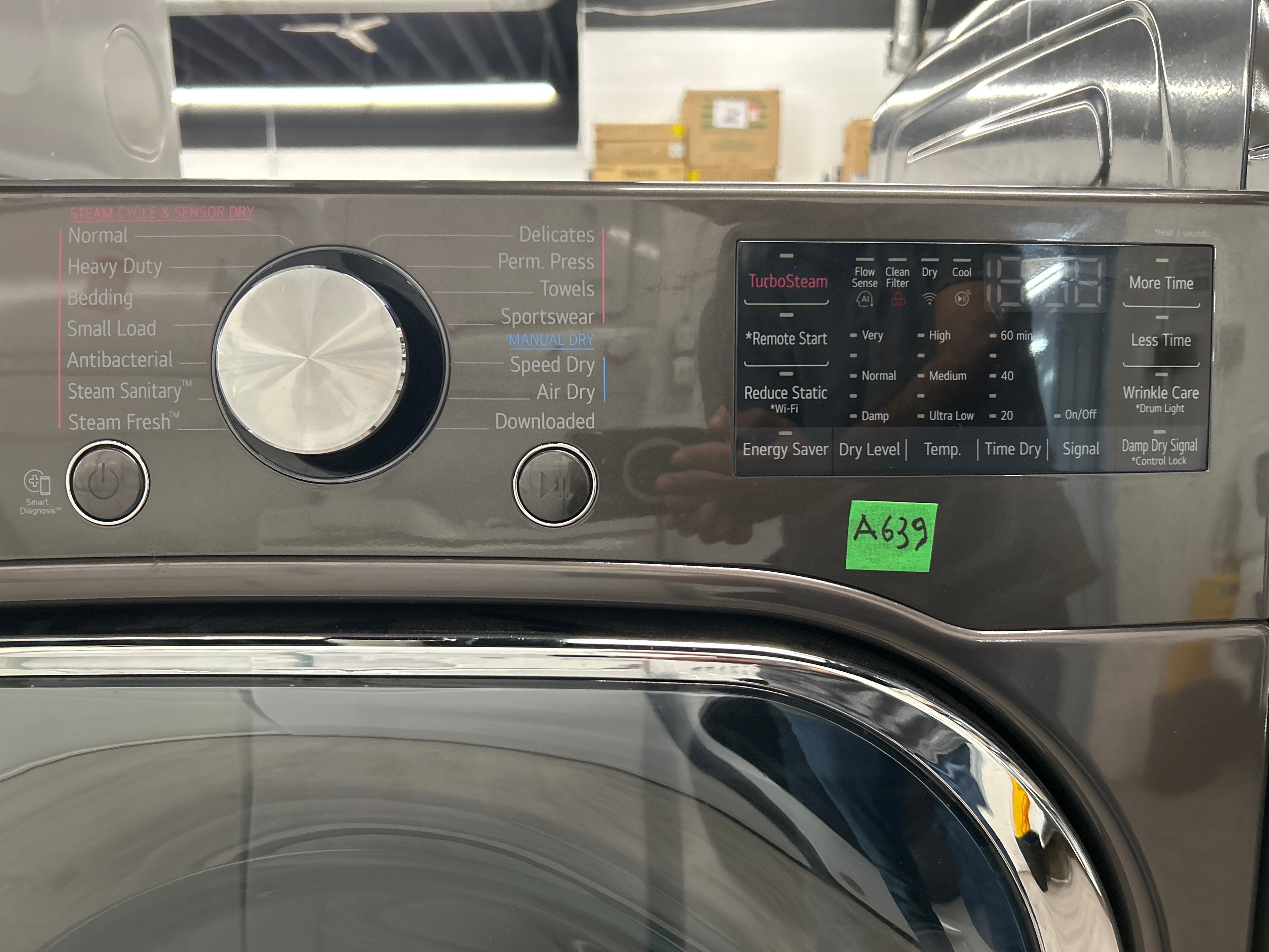 OPEN BOX-LG 27” Front Load Dryer - DLEX4500B