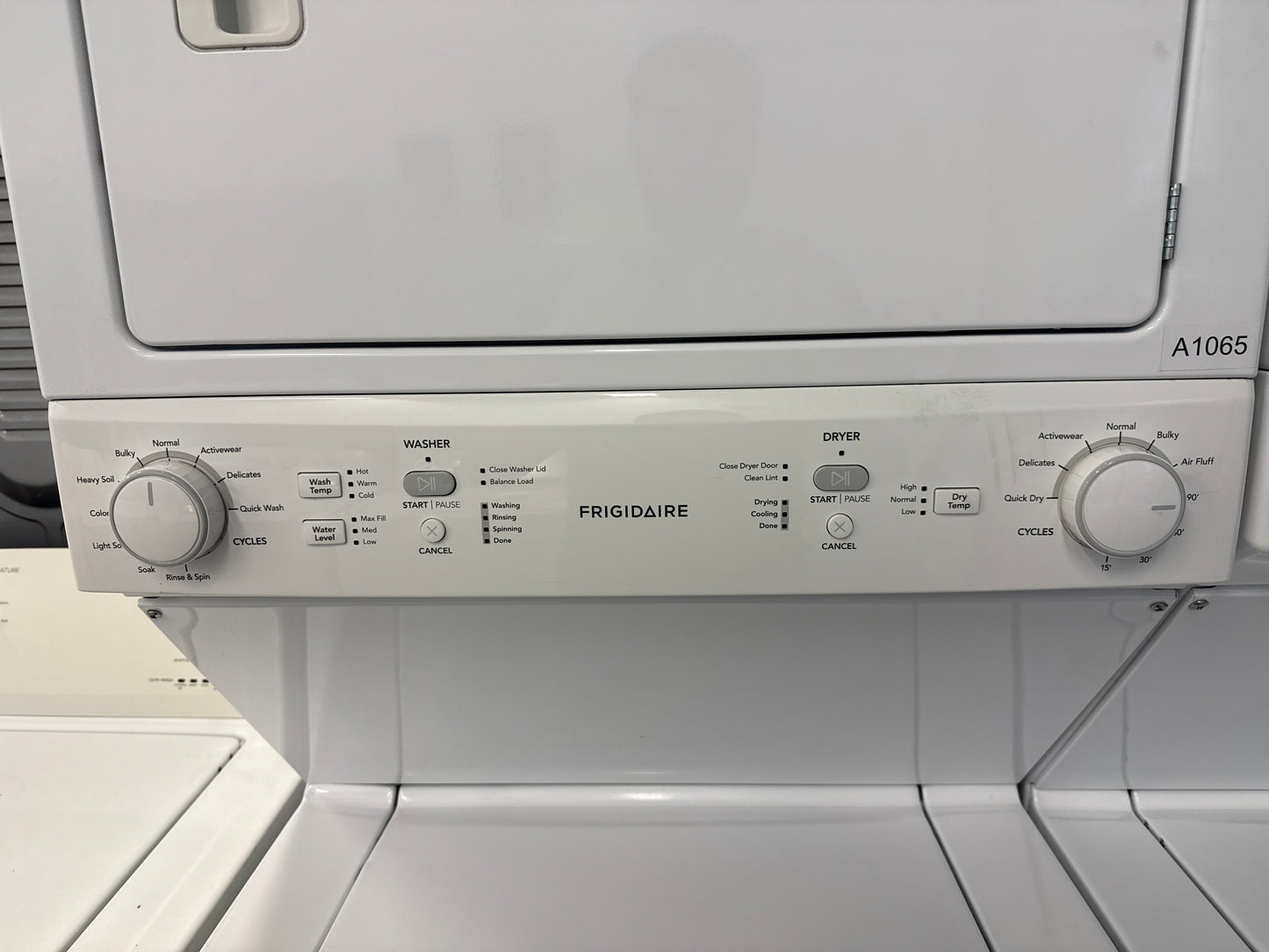 Frigidaire 27” Laundry Center- FFLE40C3QW0