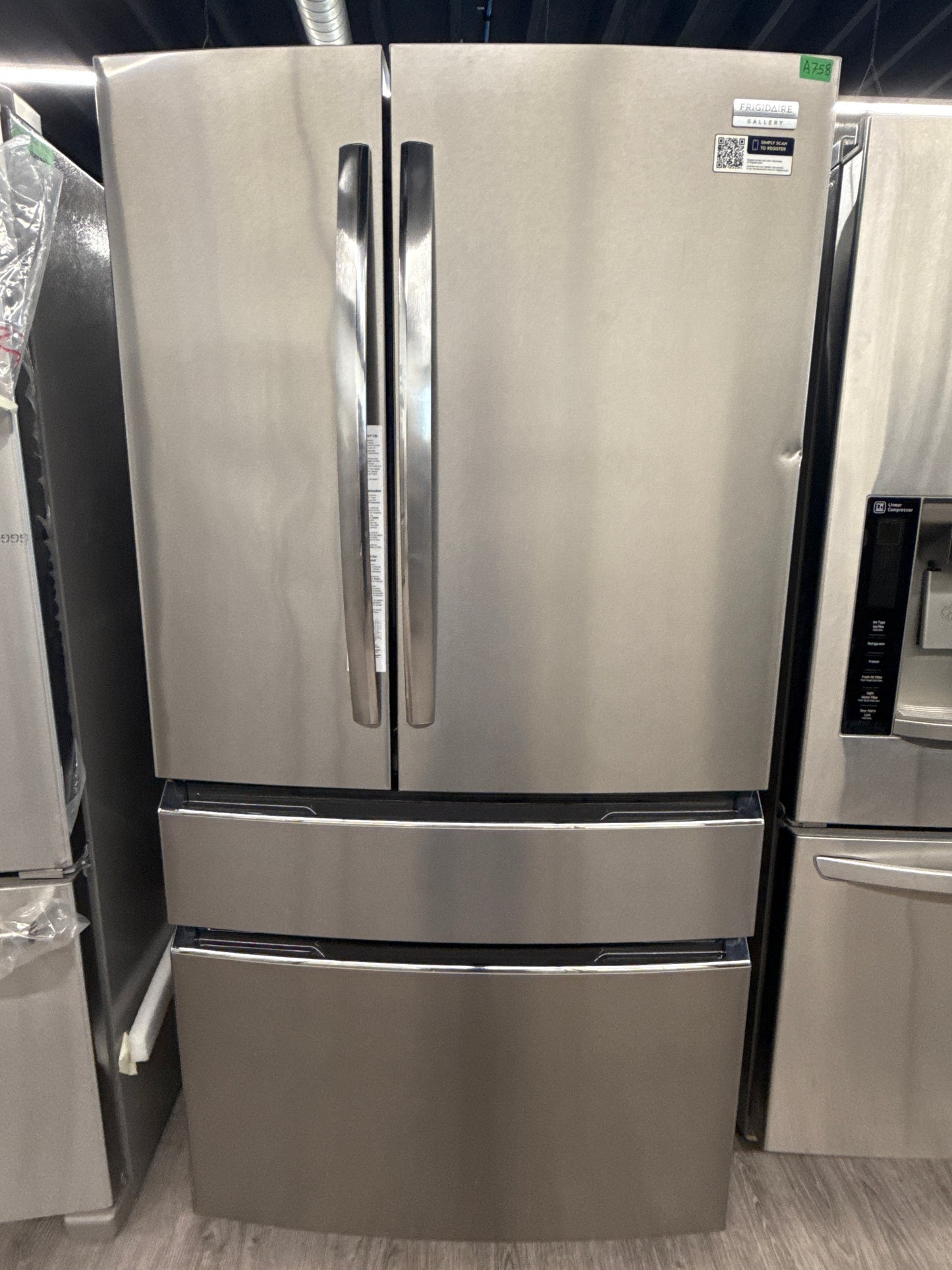 OPEN BOX-Frigidaire Gallery 36" 4-Door French Door Refrigerator-GRMN2872AF01