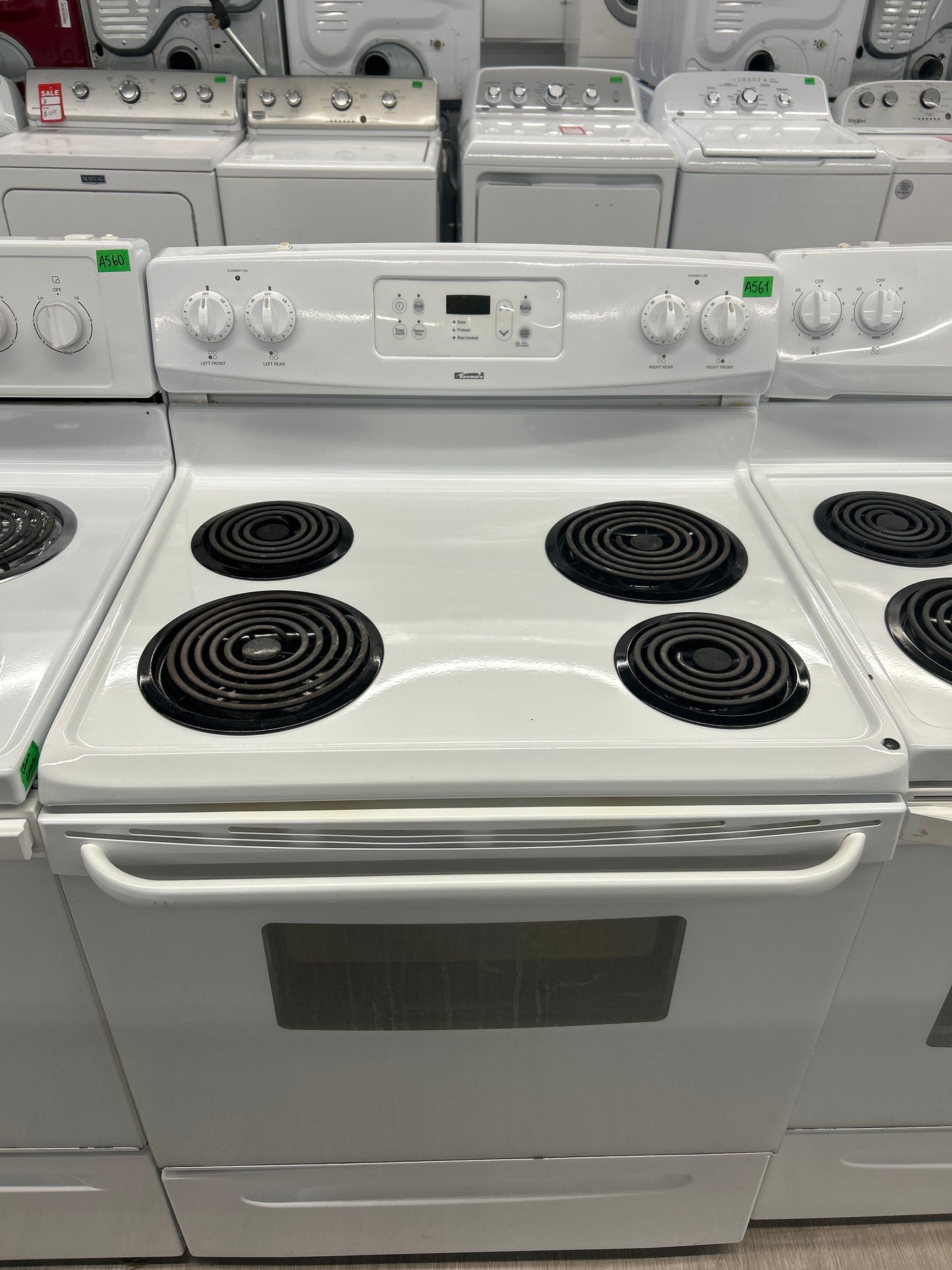 Kenmore 30” Coil Top Range - 970-506020