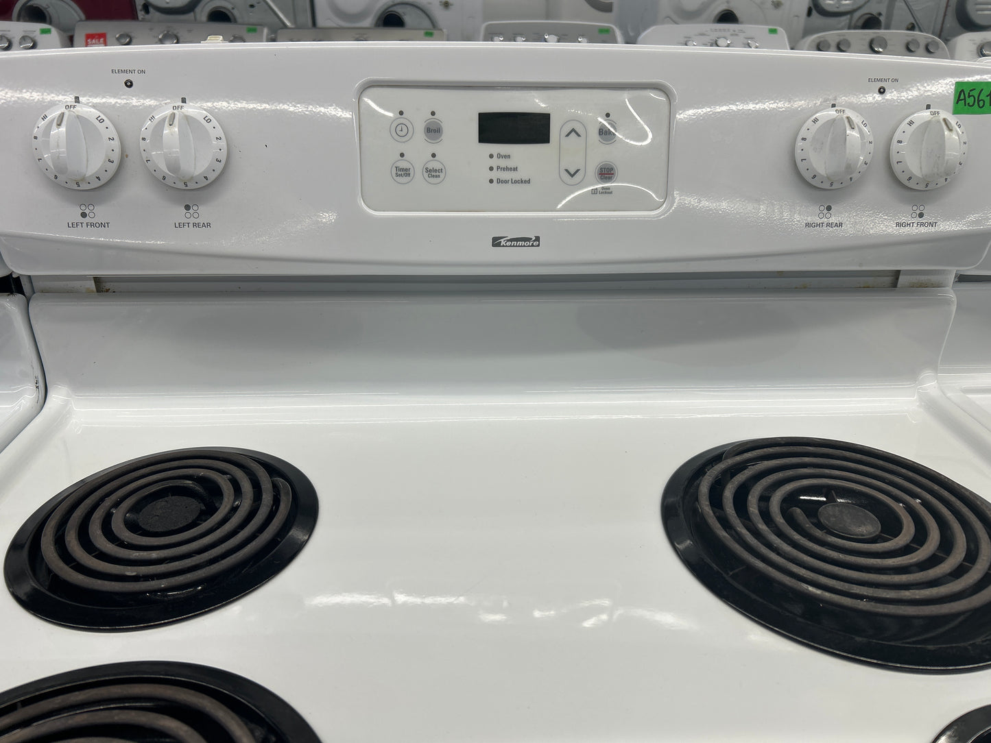 Kenmore 30” Coil Top Range - 970-506020