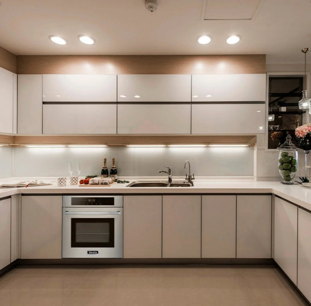 NEW - Vesta Montana 30” Electric Built-In Wall Oven Silver (VWO-MONTANA-30SS)