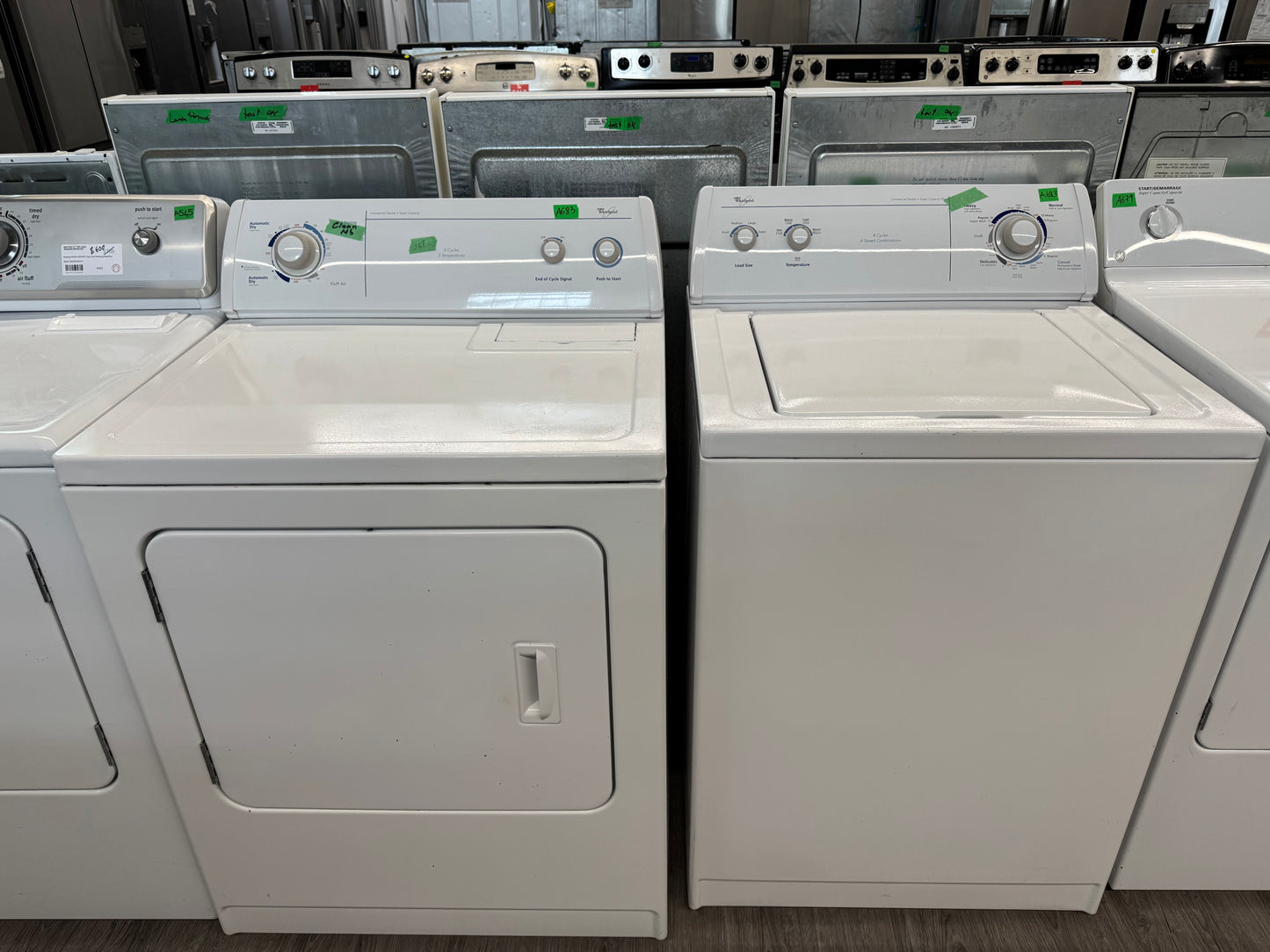 Whirlpool 27" Top Load Washer/Dryer Set