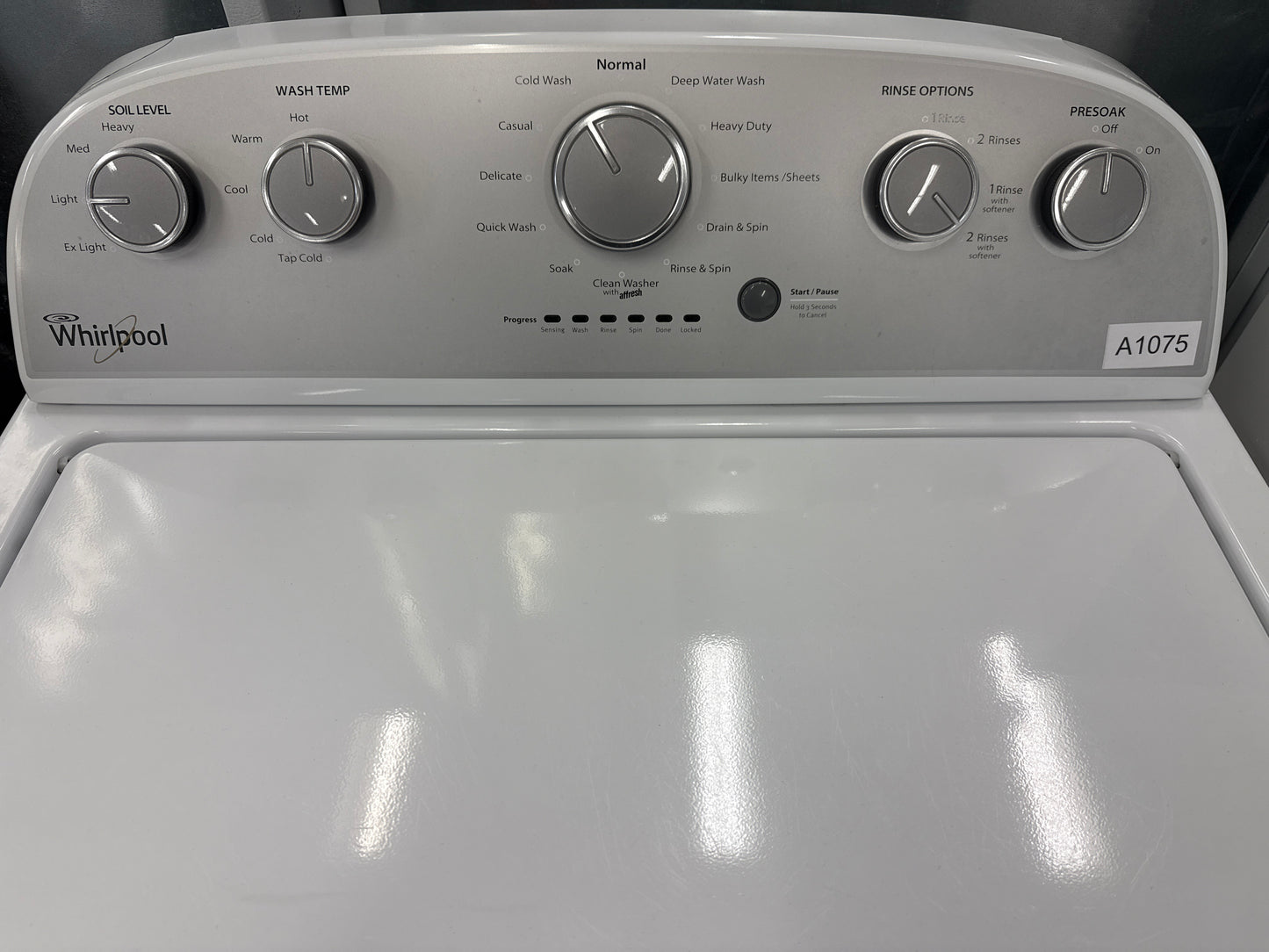 Whirlpool 27” Top Load Washer- WTW5000DW1