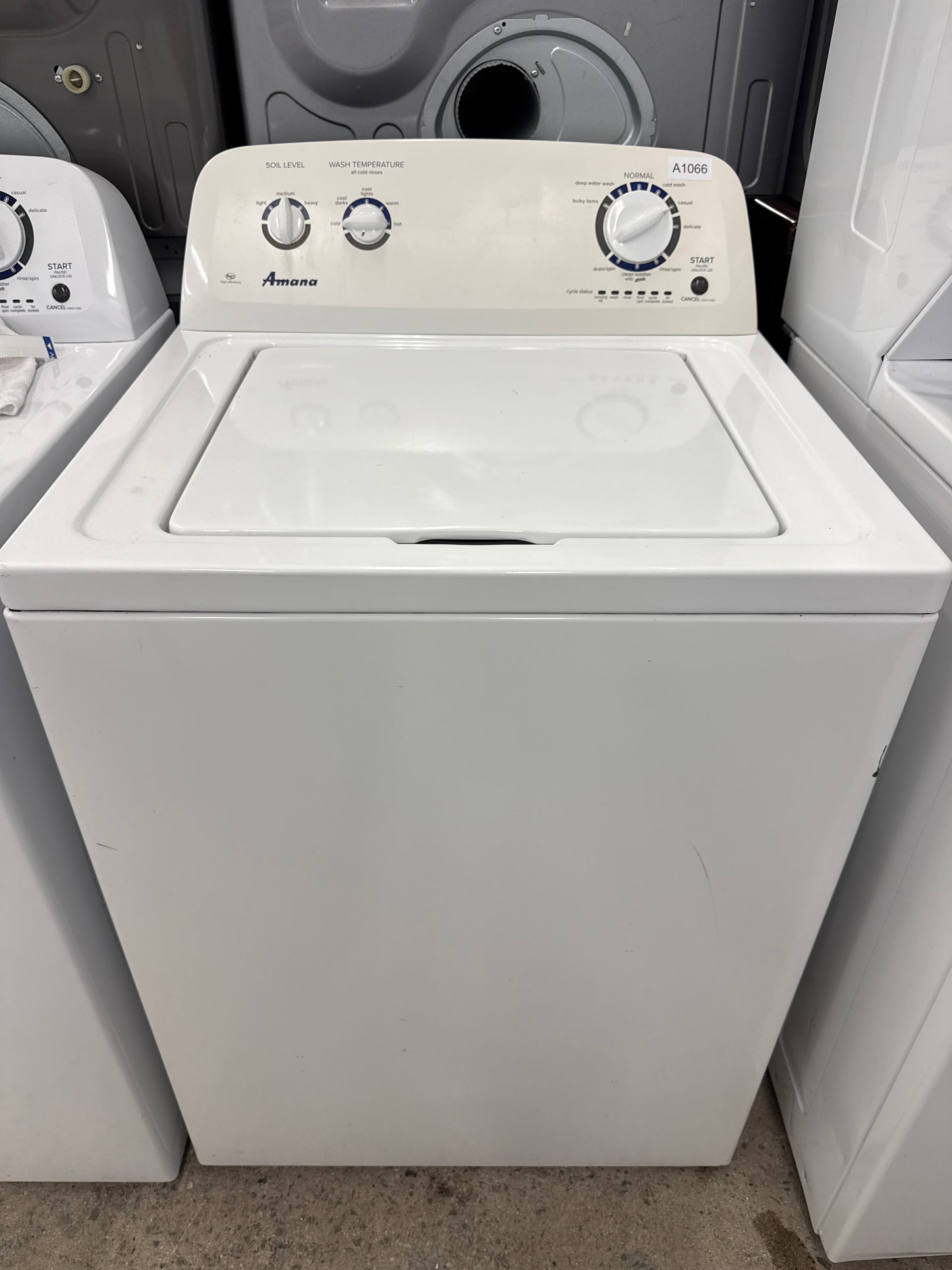 Amana 27” Top Load Washer- NTW4605EW0