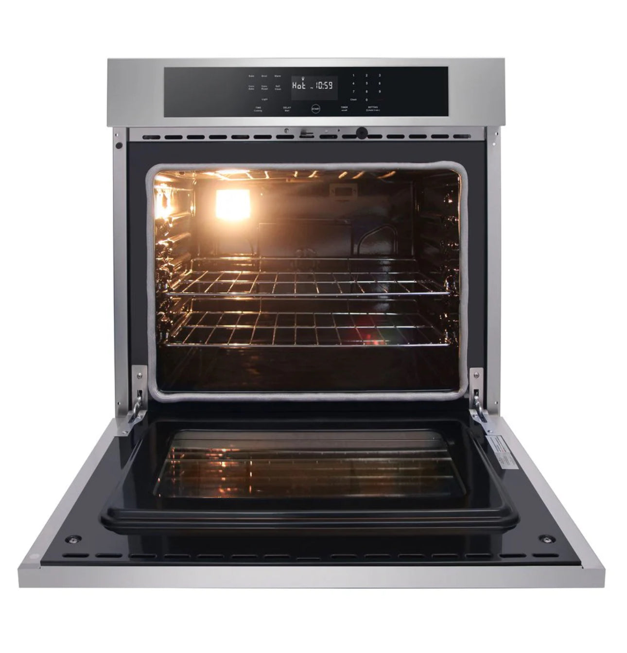NEW - Vesta Montana 30” Electric Built-In Wall Oven Silver (VWO-MONTANA-30SS)