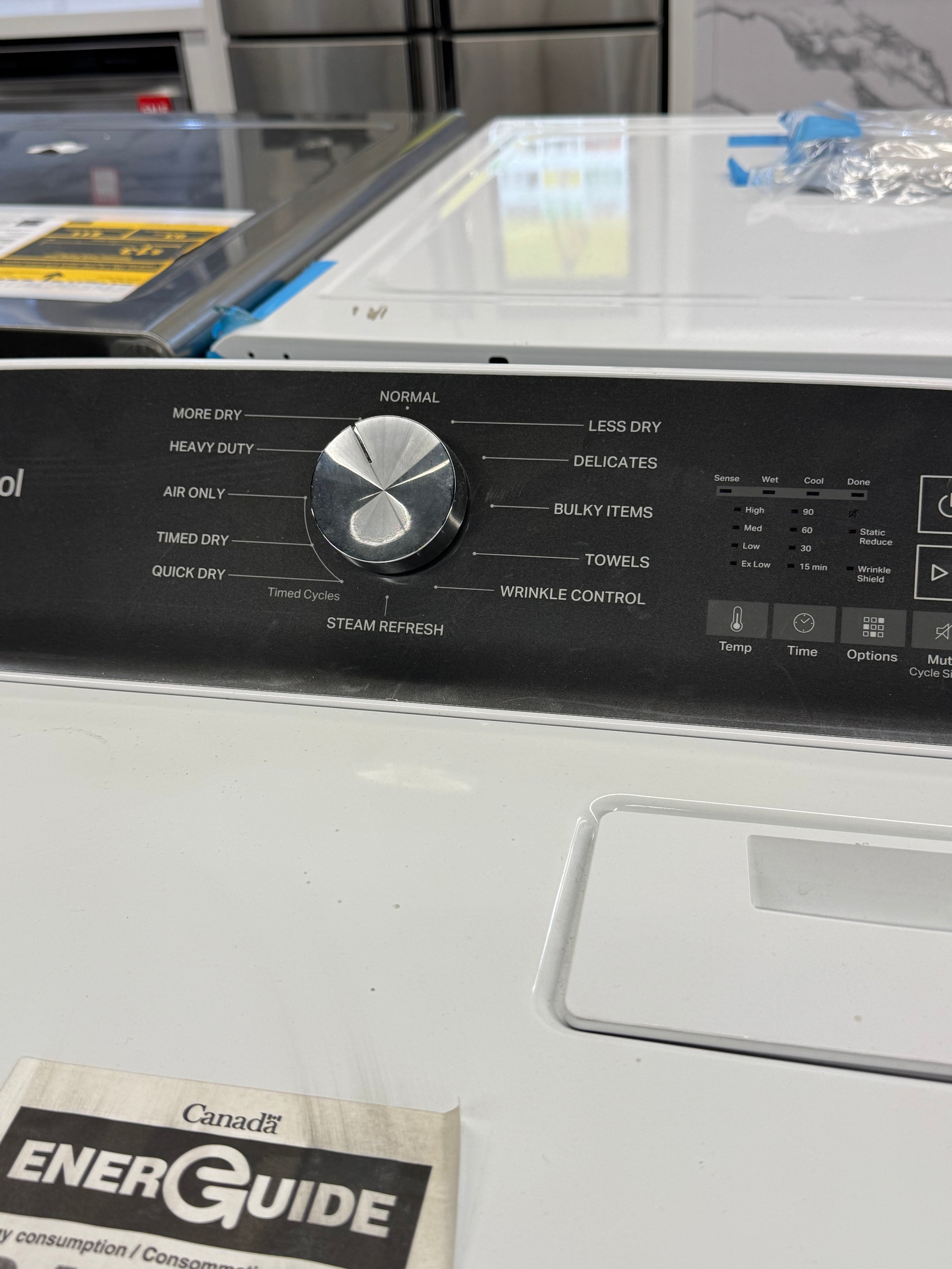 OPEN BOX - Whirlpool 28.5” Front Load Dryer - YWED6150PW0