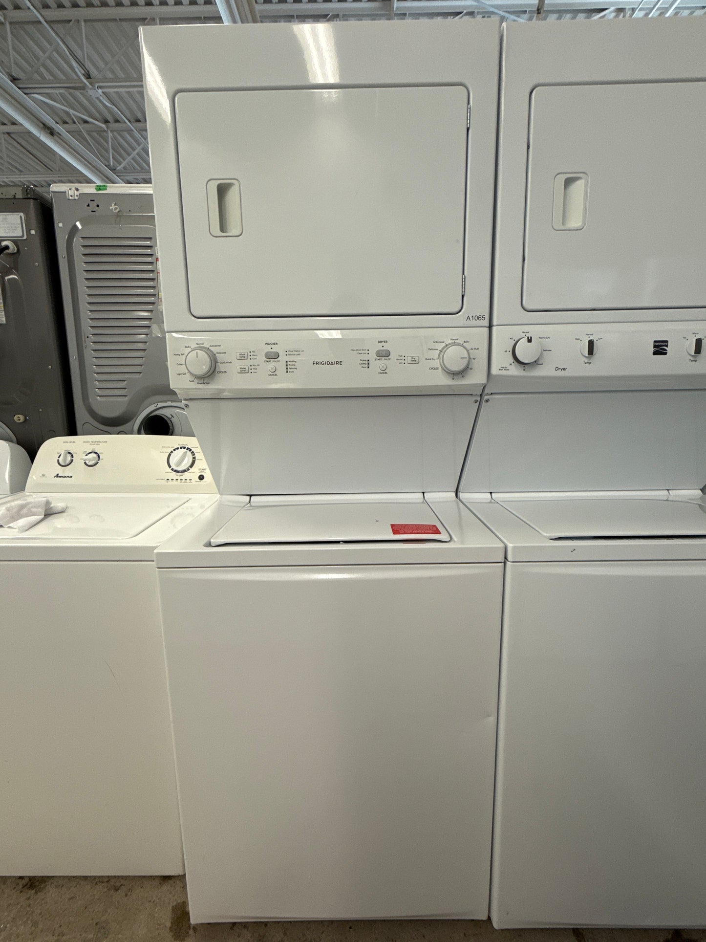 Frigidaire 27” Laundry Center- FFLE40C3QW0