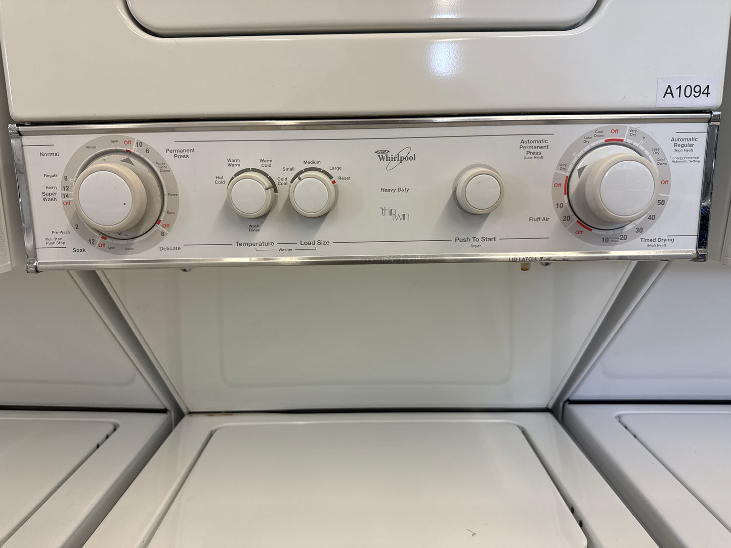 Whirlpool 24” Laundry Center -YLTE5243DQ3