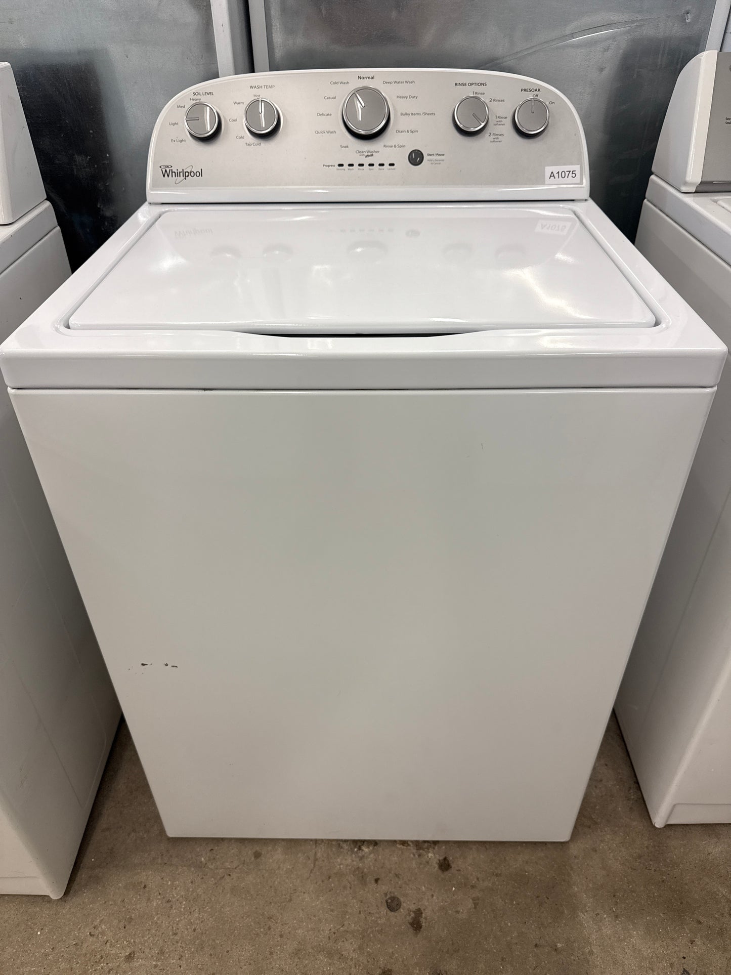 Whirlpool 27” Top Load Washer- WTW5000DW1