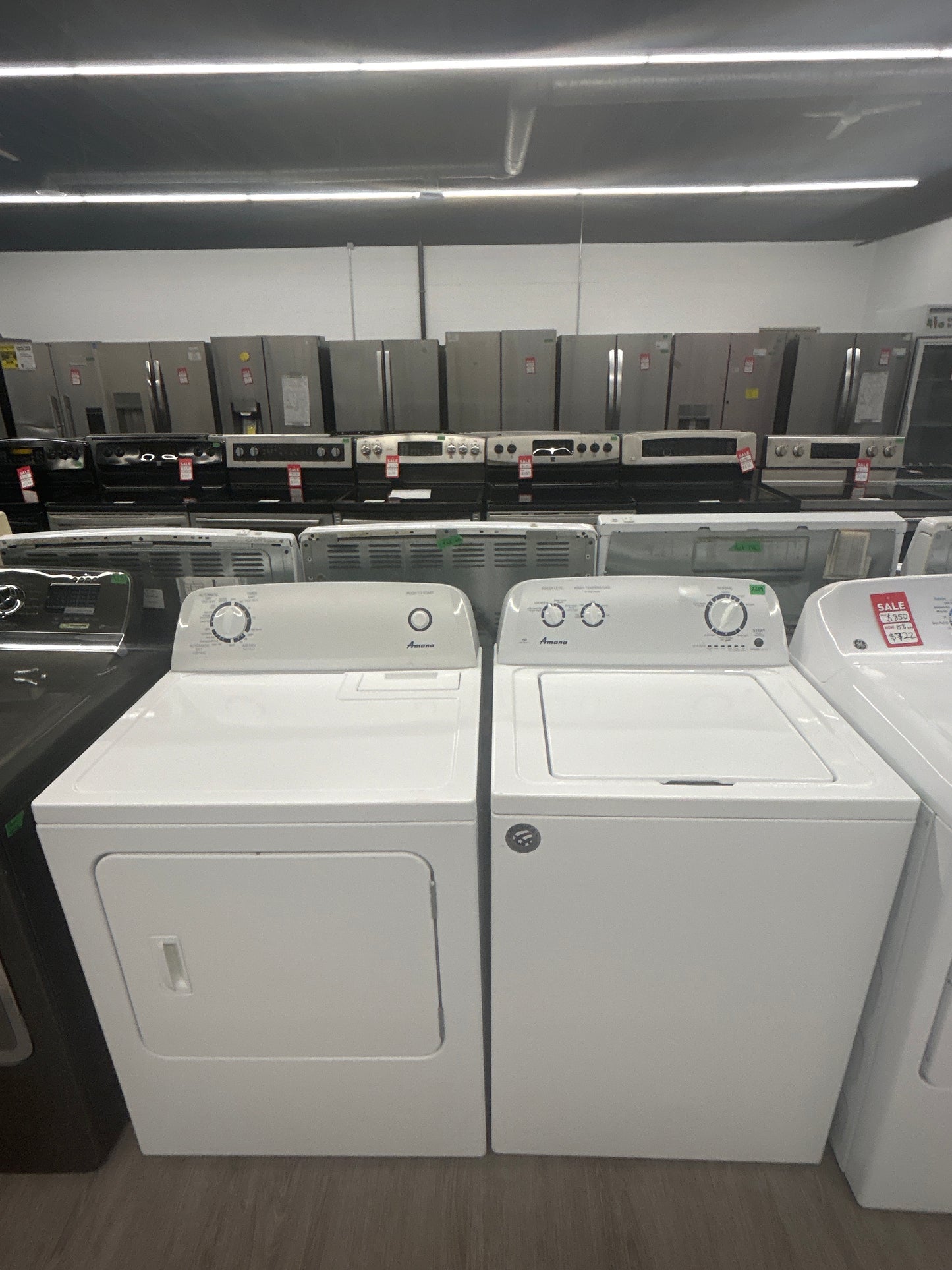 Amana 27” Washer/Dryer Set