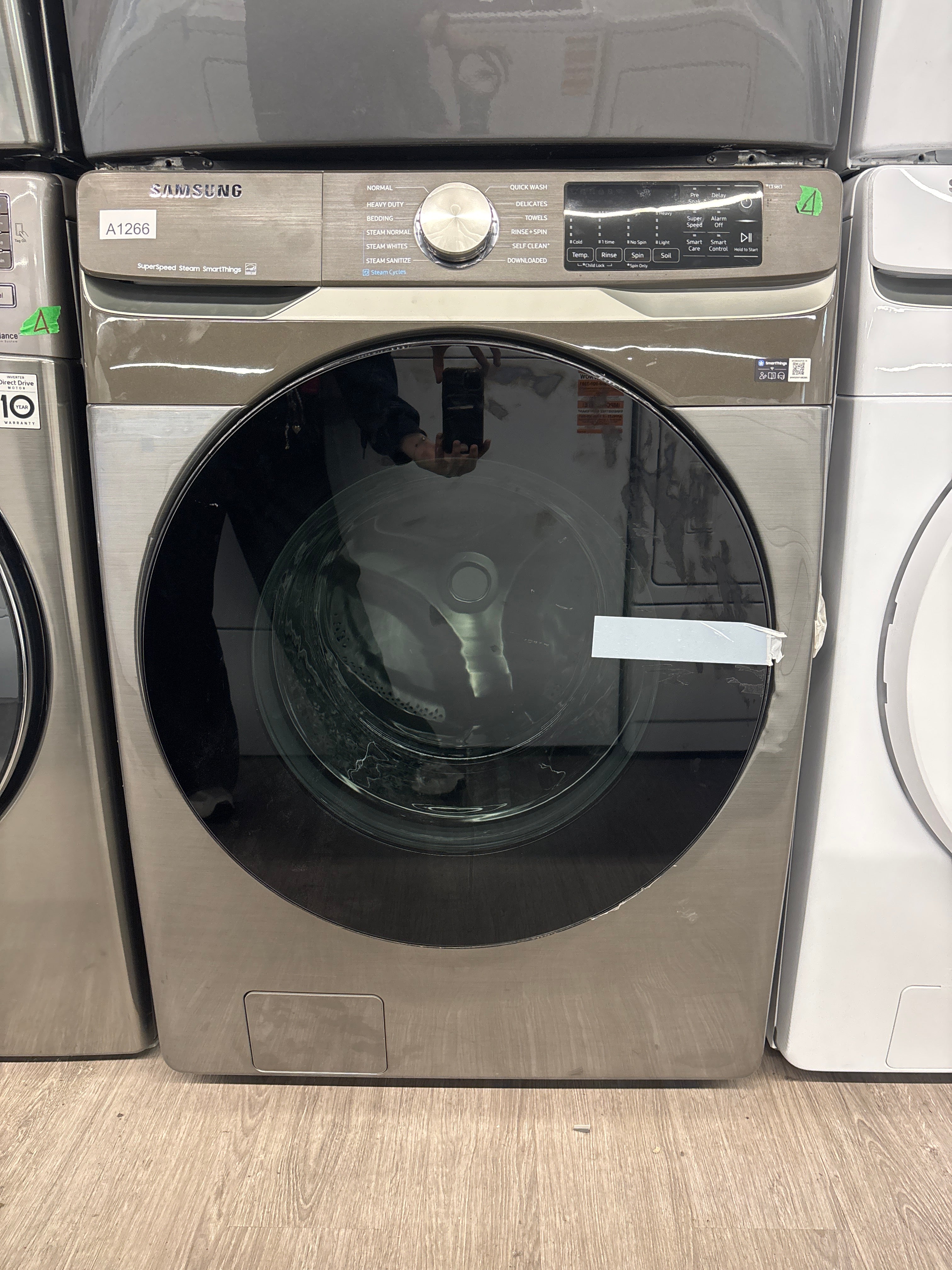 OPEN BOX- SAMSUNG 27” Front load Washer- WF45B6300AP