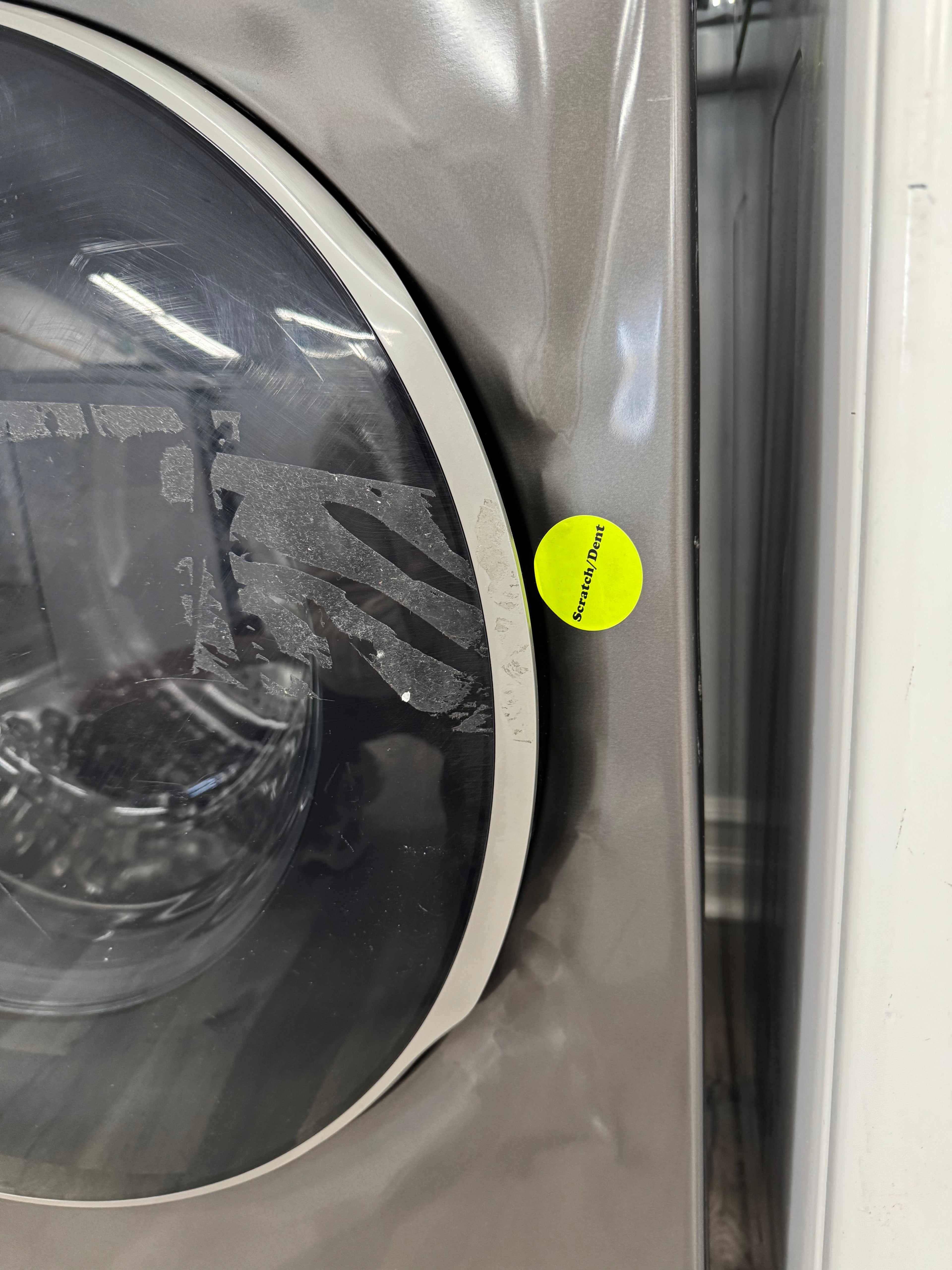 OPEN BOX - SAMSUNG 24” Front Load Washer - WW25B6900AX