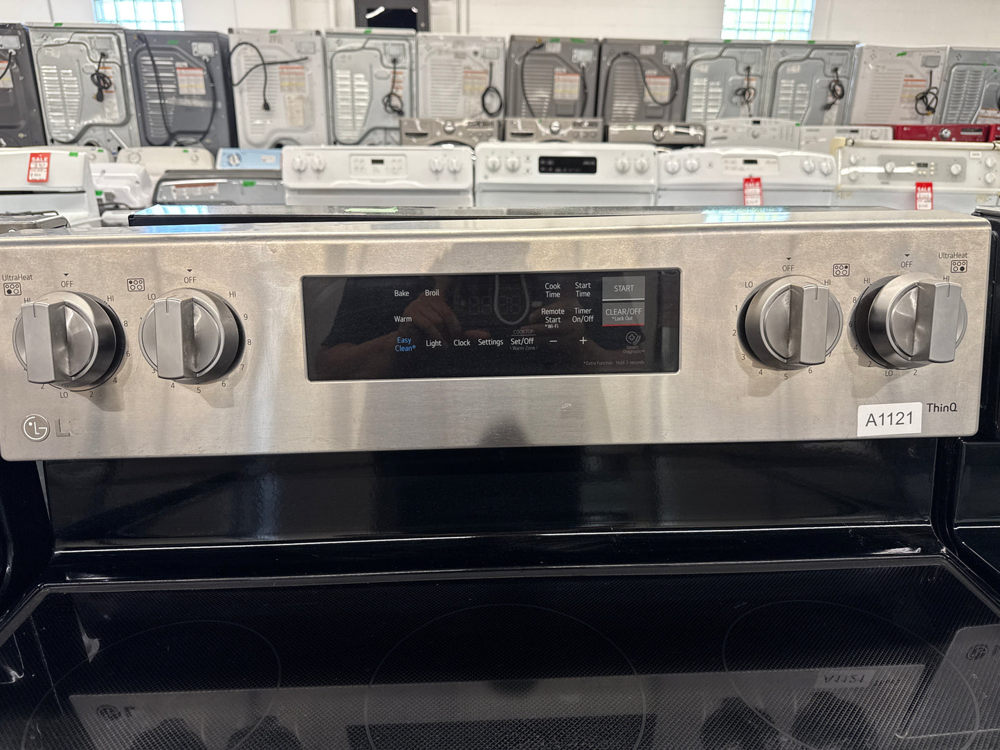 LG 30" Glass Top Range- LREL6321S/00