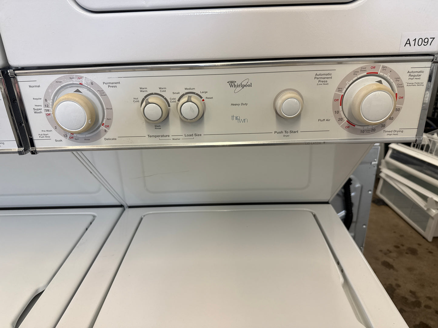Whirlpool 24” Laundry Center -YLTE5243DQ8