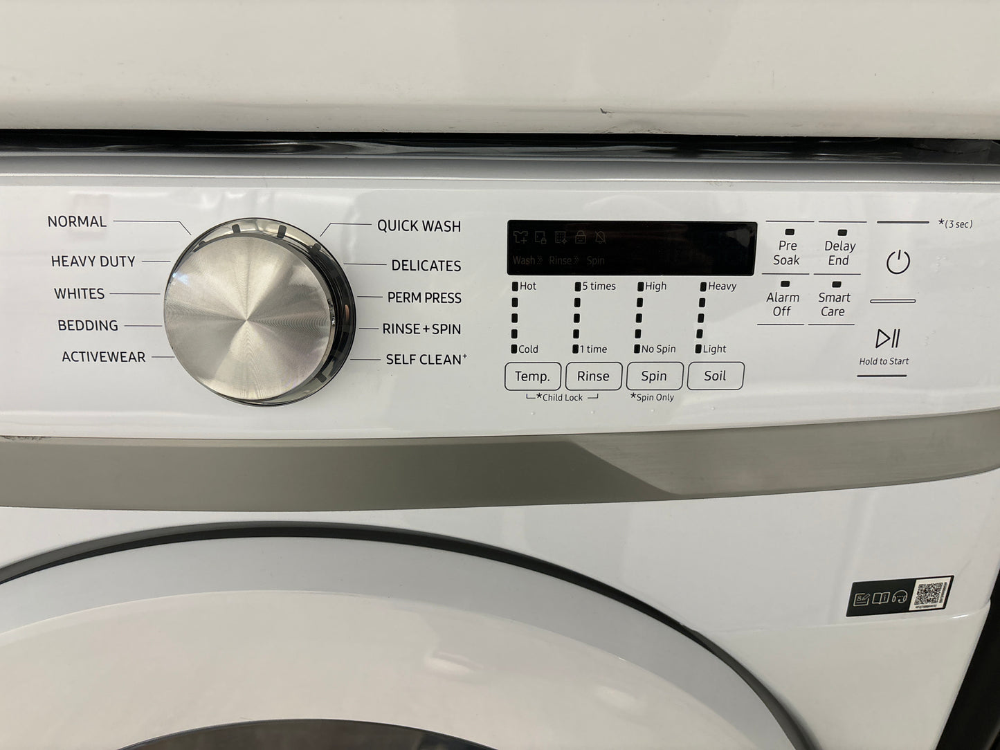 Samsung 27" Front Load Washer and Dryer Set
