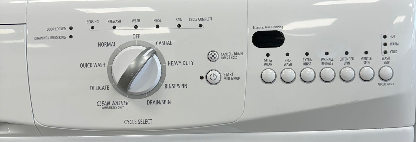 WHIRLPOOL 24” FRONT LOAD WASHER/DRYER SET