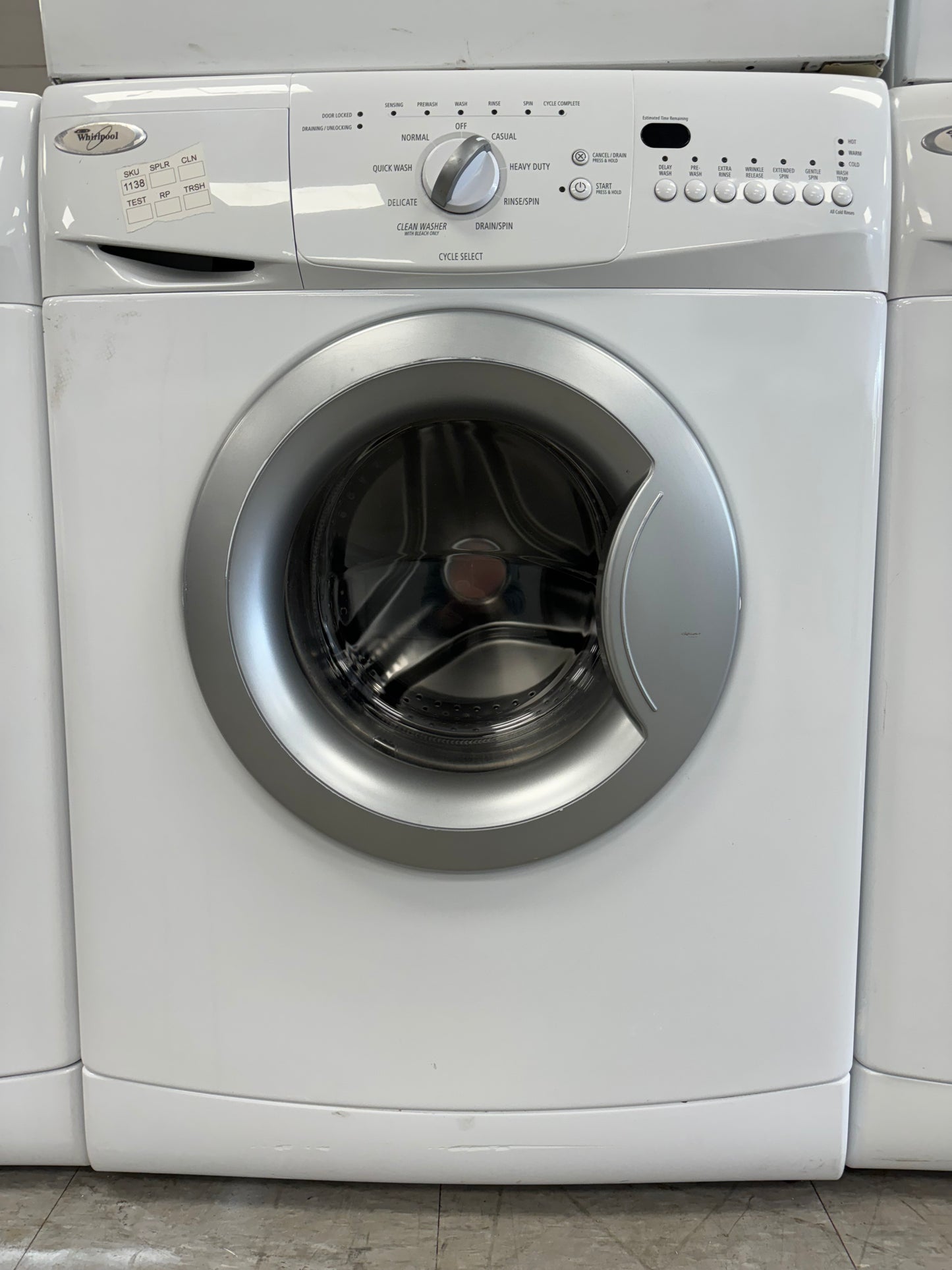 WHIRLPOOL 24” FRONT LOAD WASHER/DRYER SET