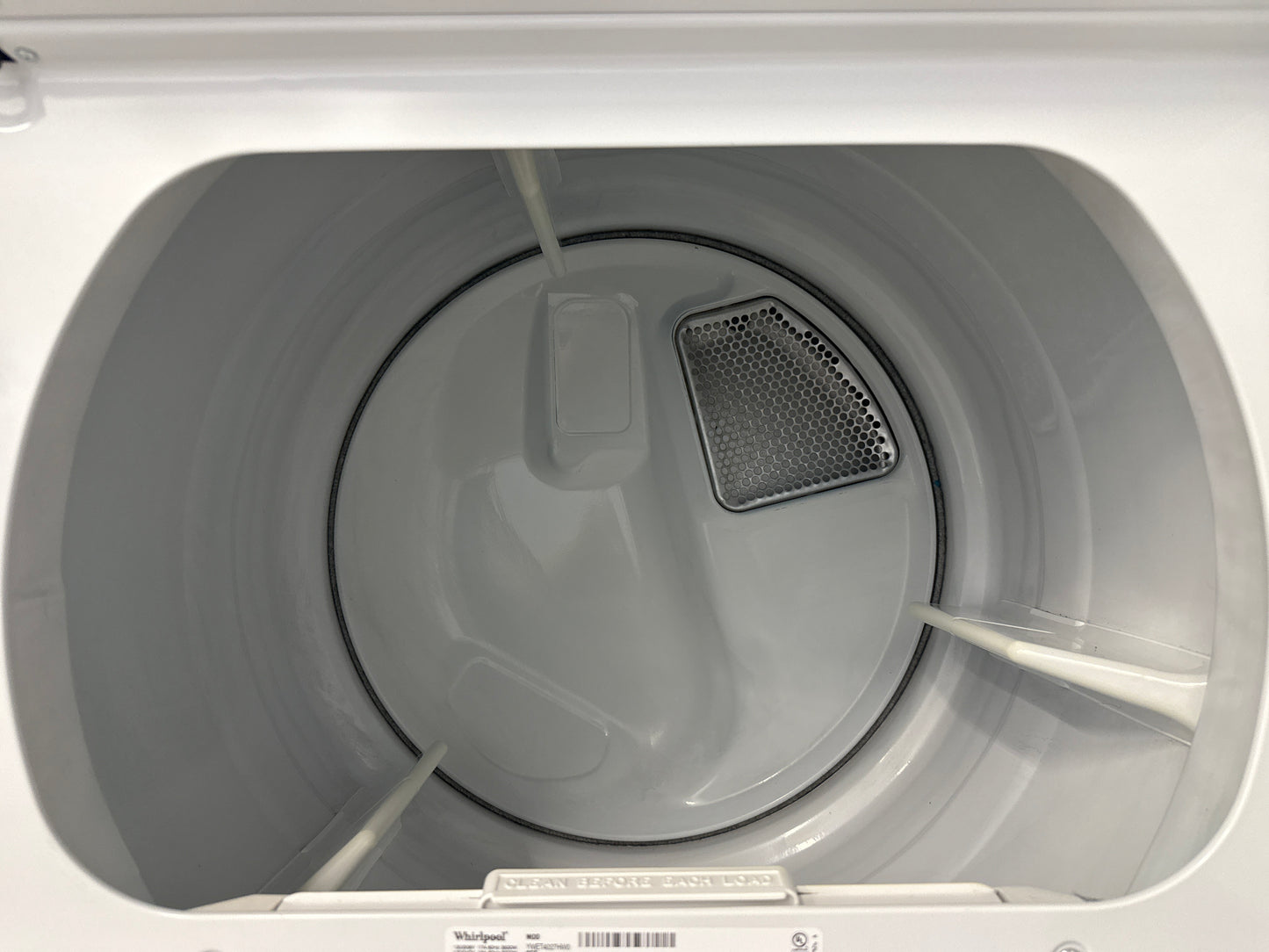 Whirlpool 27” Laundry Center-YWET4027HW0