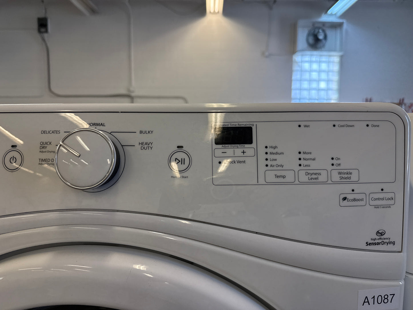 Whirlpool 27” Washer and Dryer Set (Washer-wfw72hedw0 Dryer-ywed72hedw0)