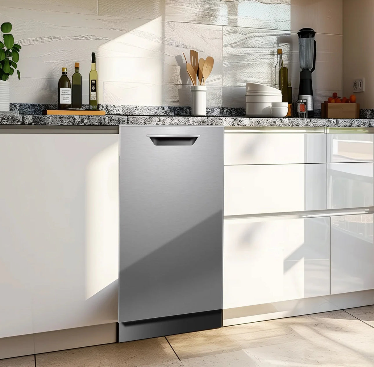 NEW - Vesta Sydney 24” Tall Tub Stainless Steel Built-In Dishwasher (VDW-SYDNEY-24SS)