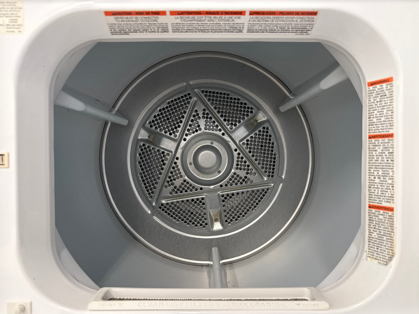 Frigidaire 27” Laundry Center- FFLE40C3QW0