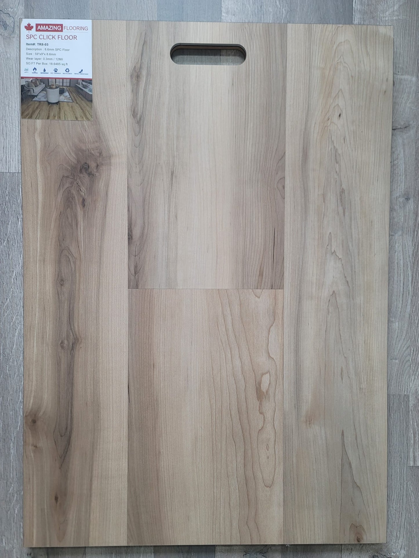 AMAZING 8.6 mm Vinyl w-PAD ($2.89 / sqft)
