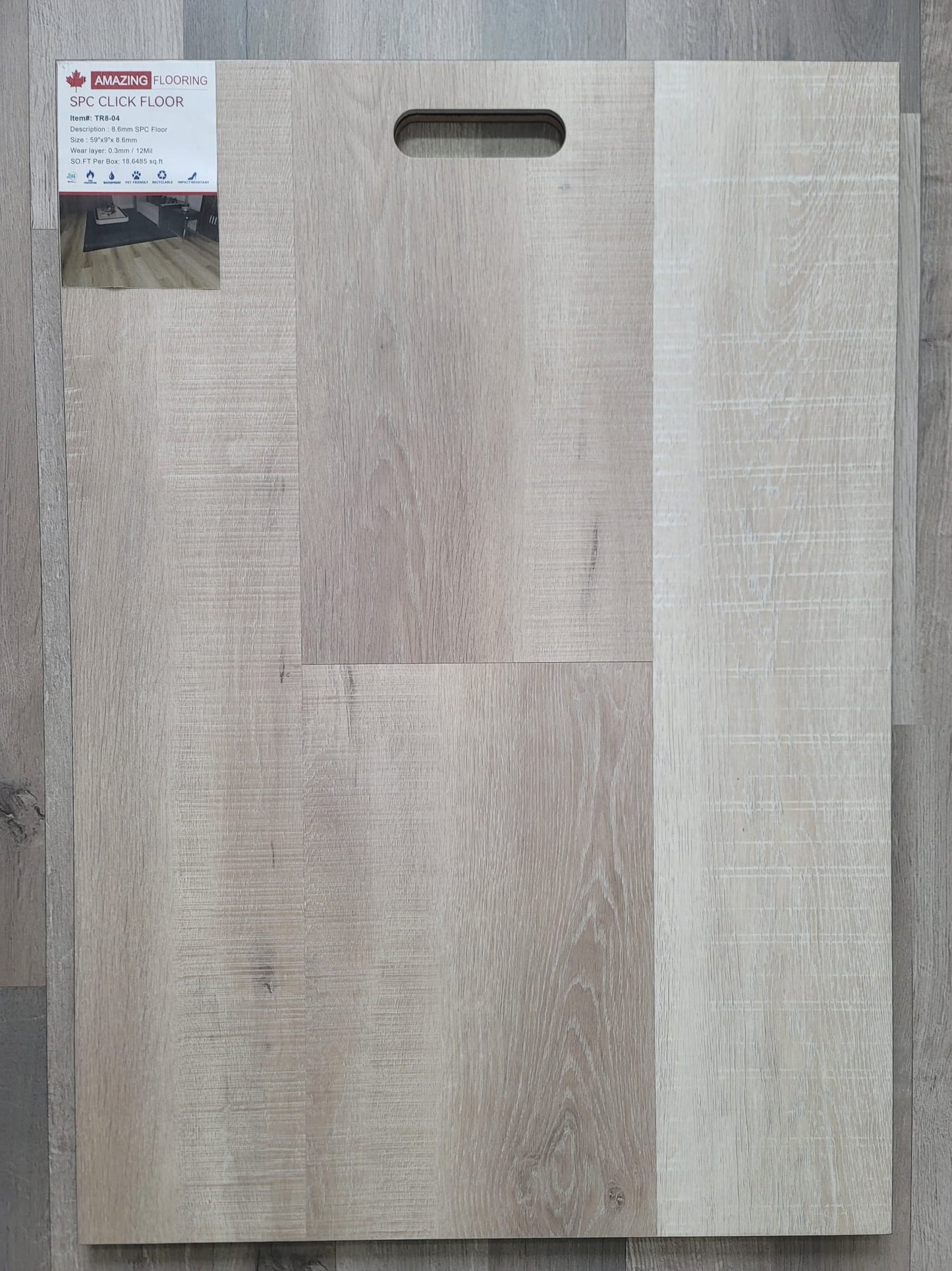 AMAZING 8.6 mm Vinyl w-PAD ($2.89 / sqft)