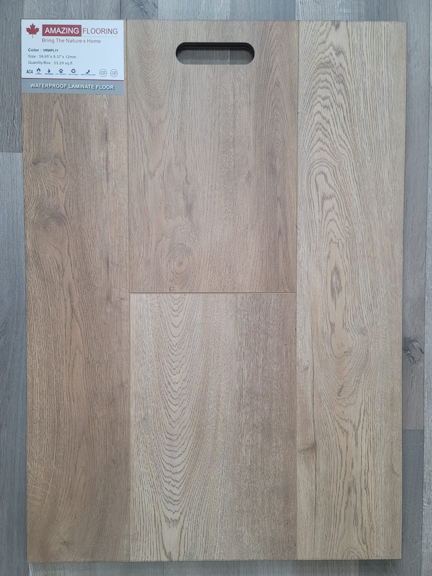 AMAZING 12mm Waterproof Laminate ($2.75 / sqft)