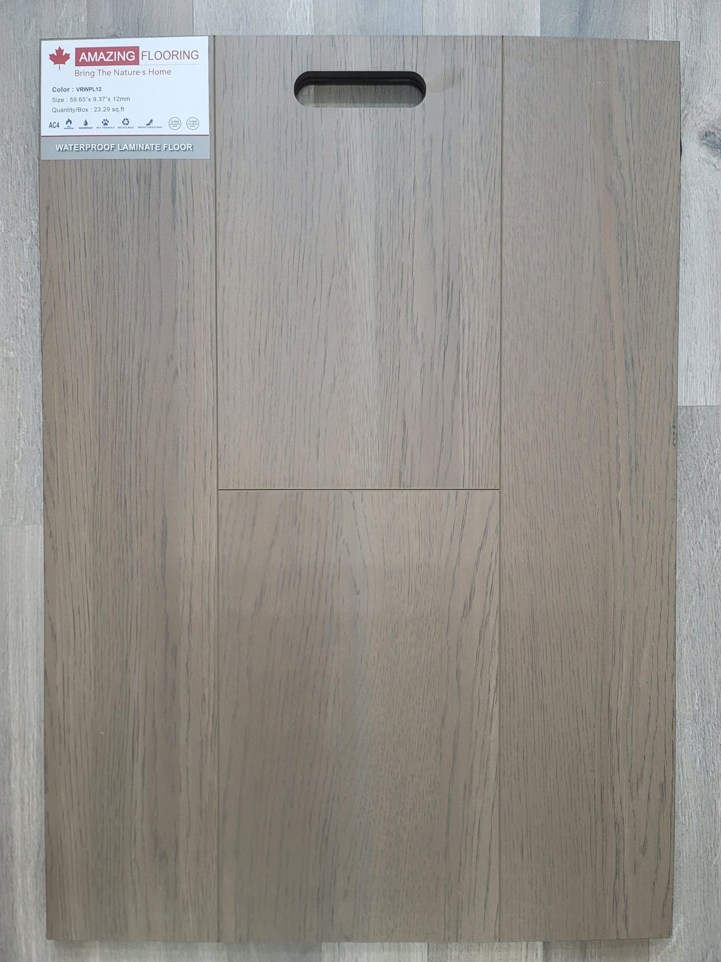 AMAZING 12mm Waterproof Laminate ($2.75 / sqft)