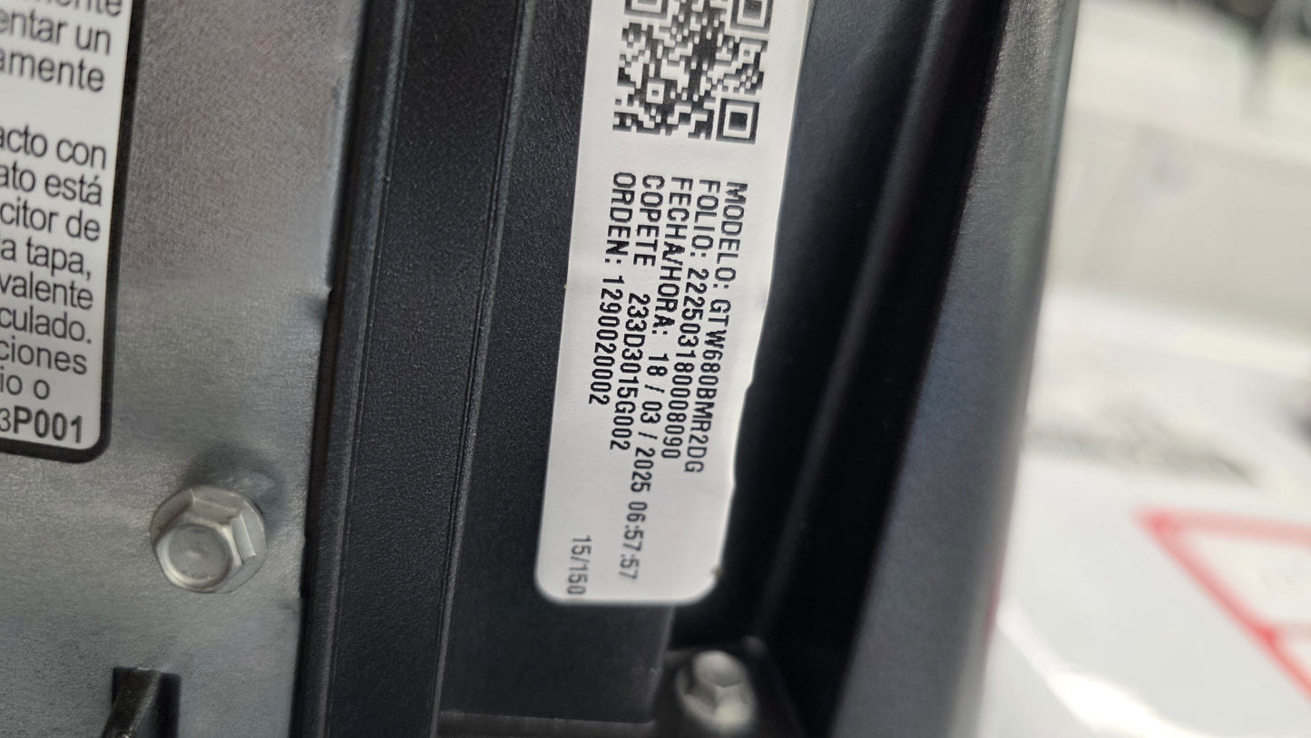 Open Box GE TOP LOAD WASHER GTW680BMR2DG