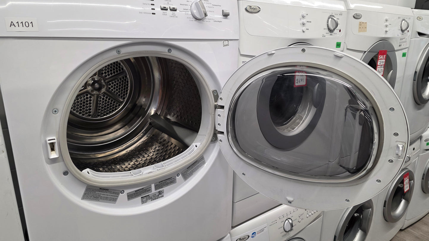 Bloomberg 24" Front Load Washer and Dryer Set- washer WM 77120 NBL01 - dryer DV 17542