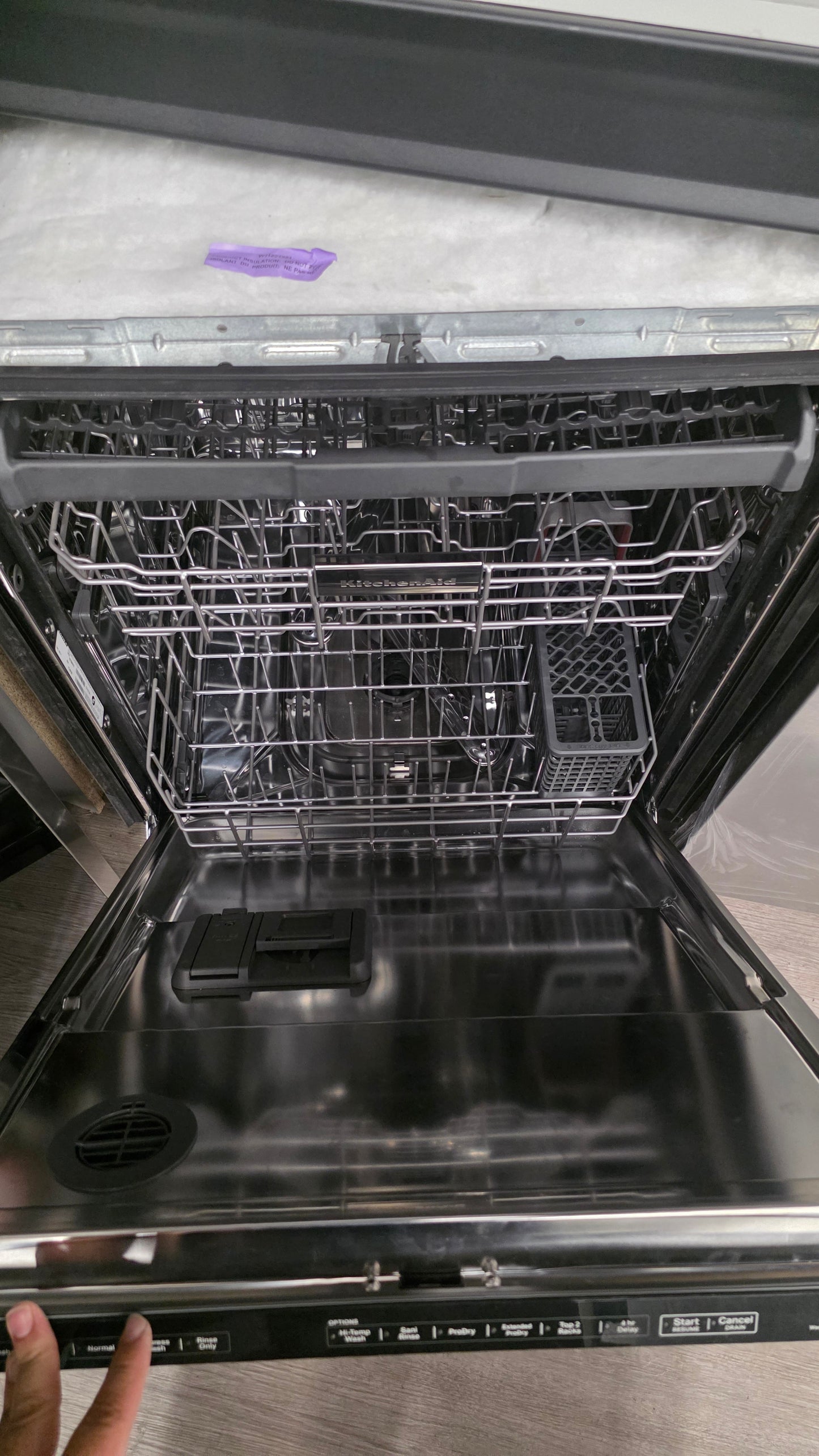 Open Box Kitchenaid 24" Dishwasher DTE3OALPA1