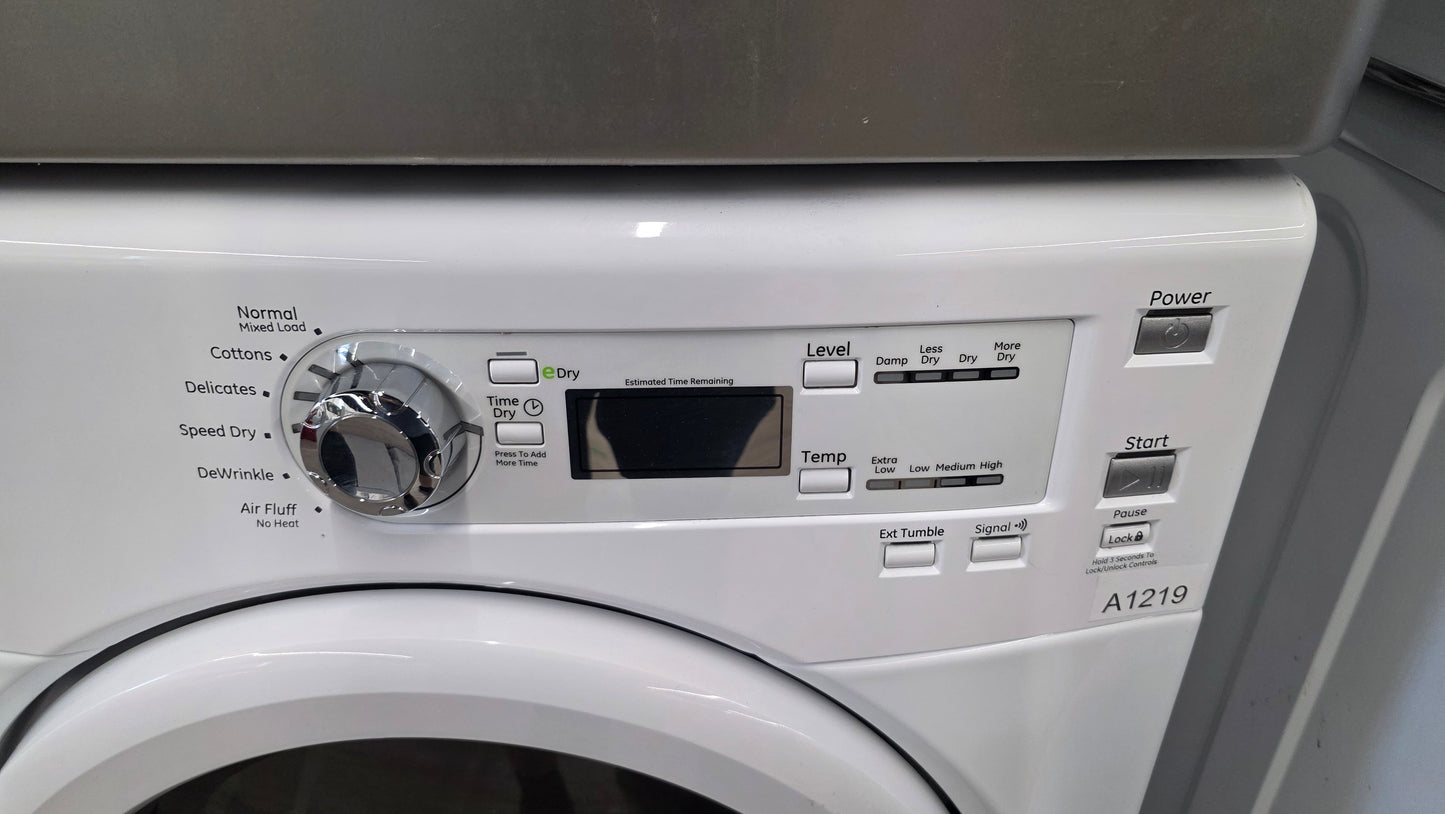 GE 27" Front Load Dryer-GFMN11OED1WW