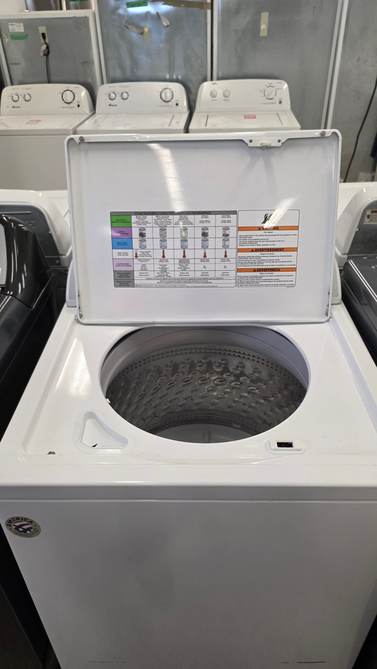 Whirlpool 27" Top Load Washer WTW5000DW1