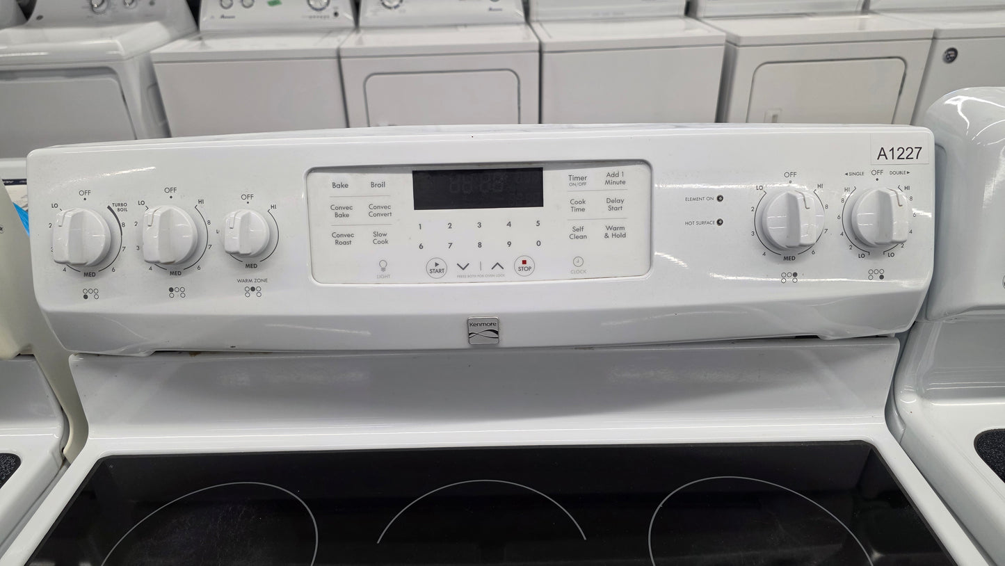 Kenmore 30" Glass Top Range 970C653120