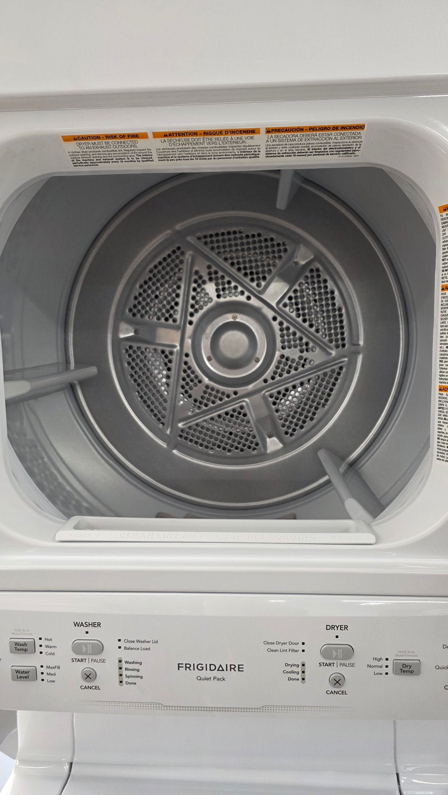 Open Box Frigidaire 27" Laundry Unit- FLCE752CAW4
