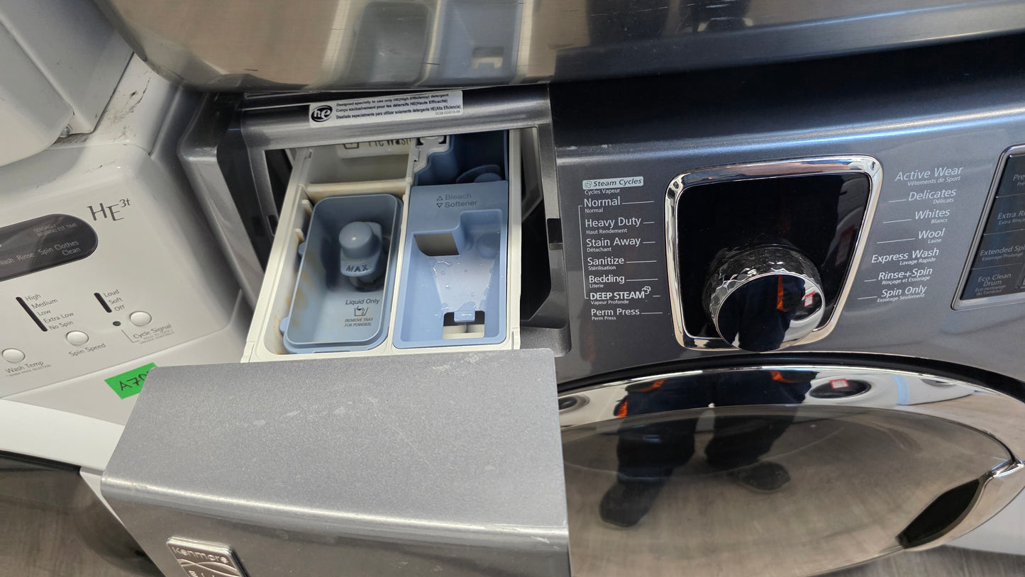 Kenmore 27" Front Load Washer and Dryer Set