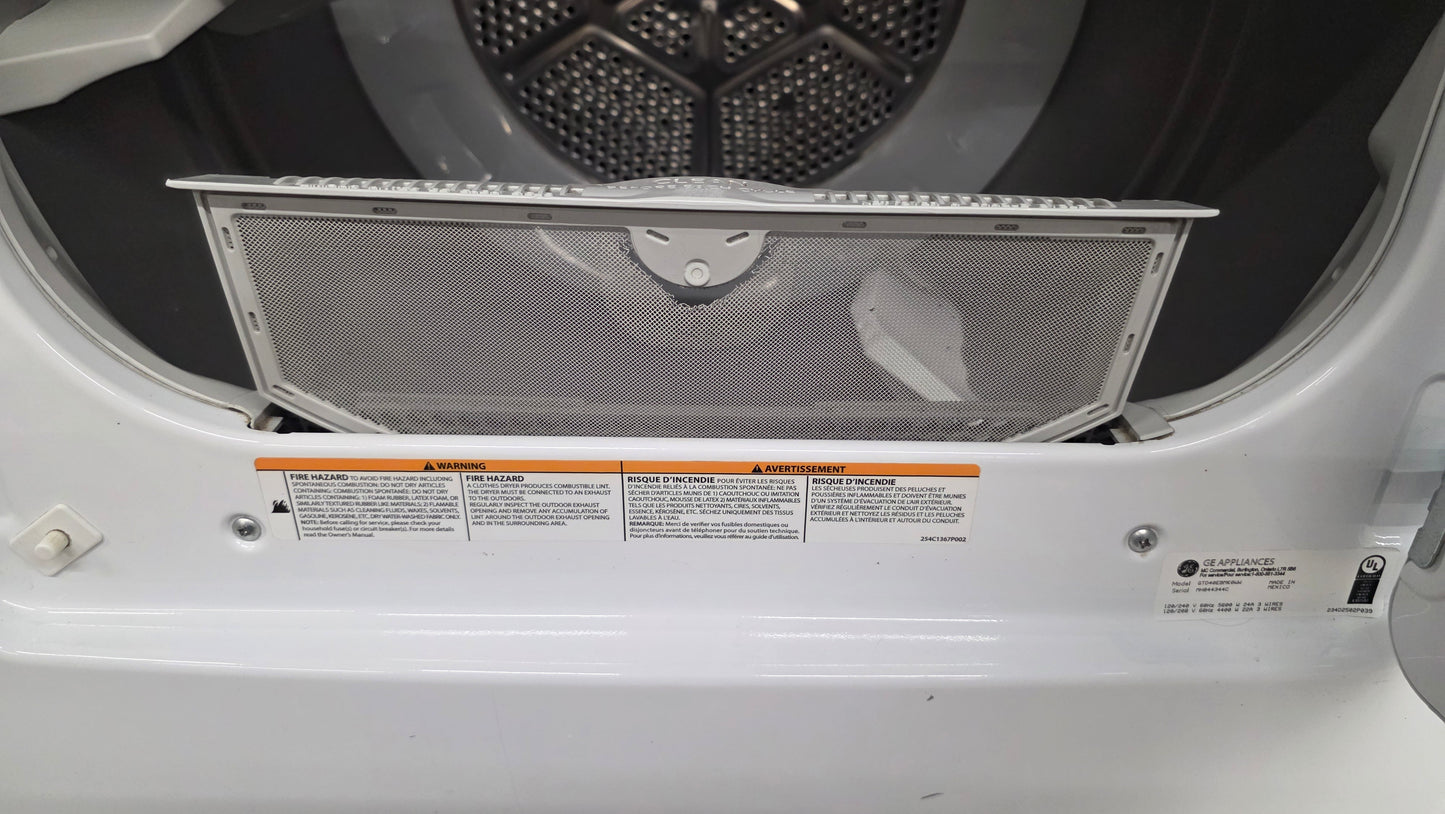 GE Top Load Washer and Dryer Set- washer GTW331BMR0WS dryer GTD40EBMK0WW
