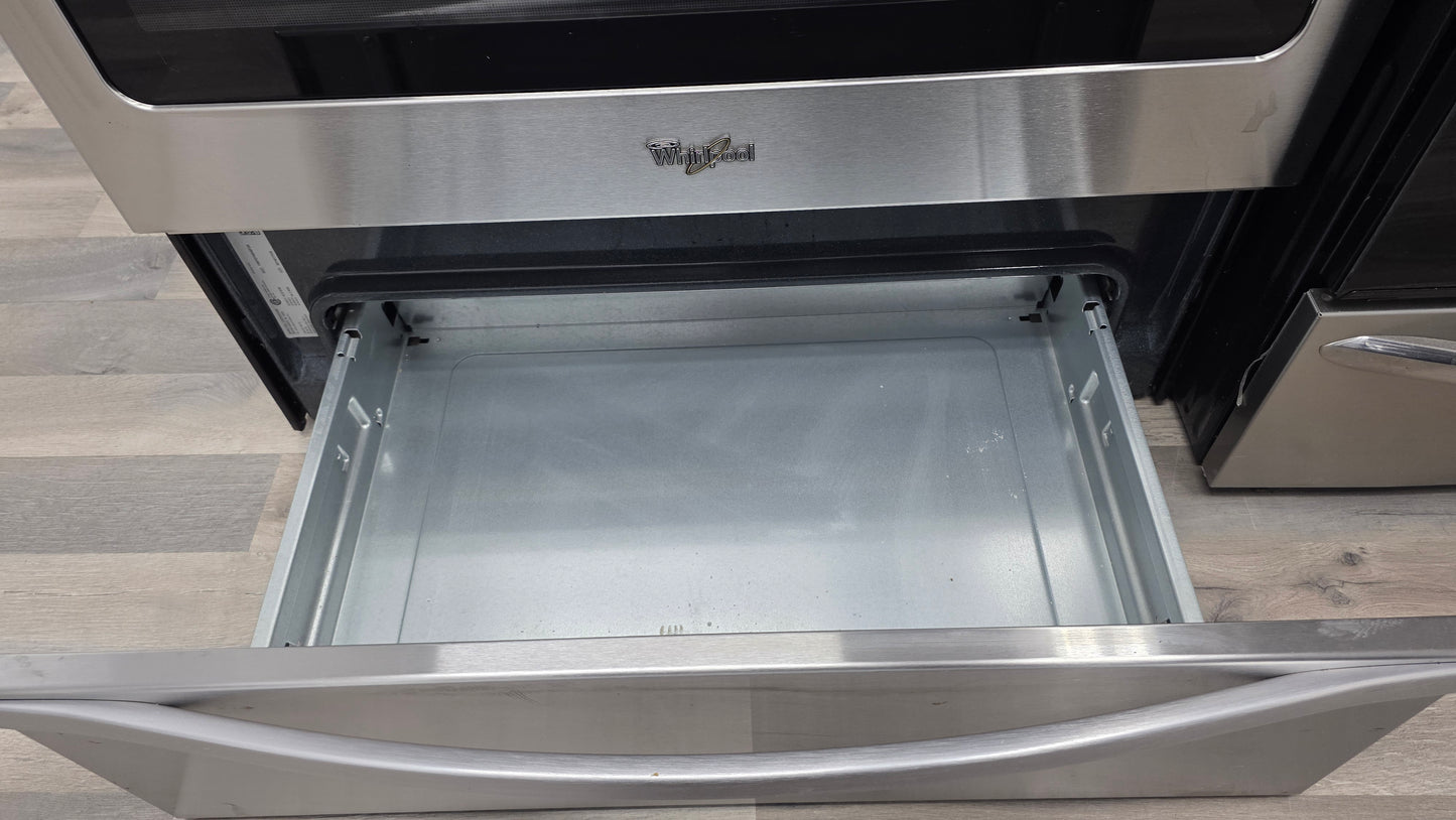 Whirlpool 30" Glass Top Range YWFE745HFS