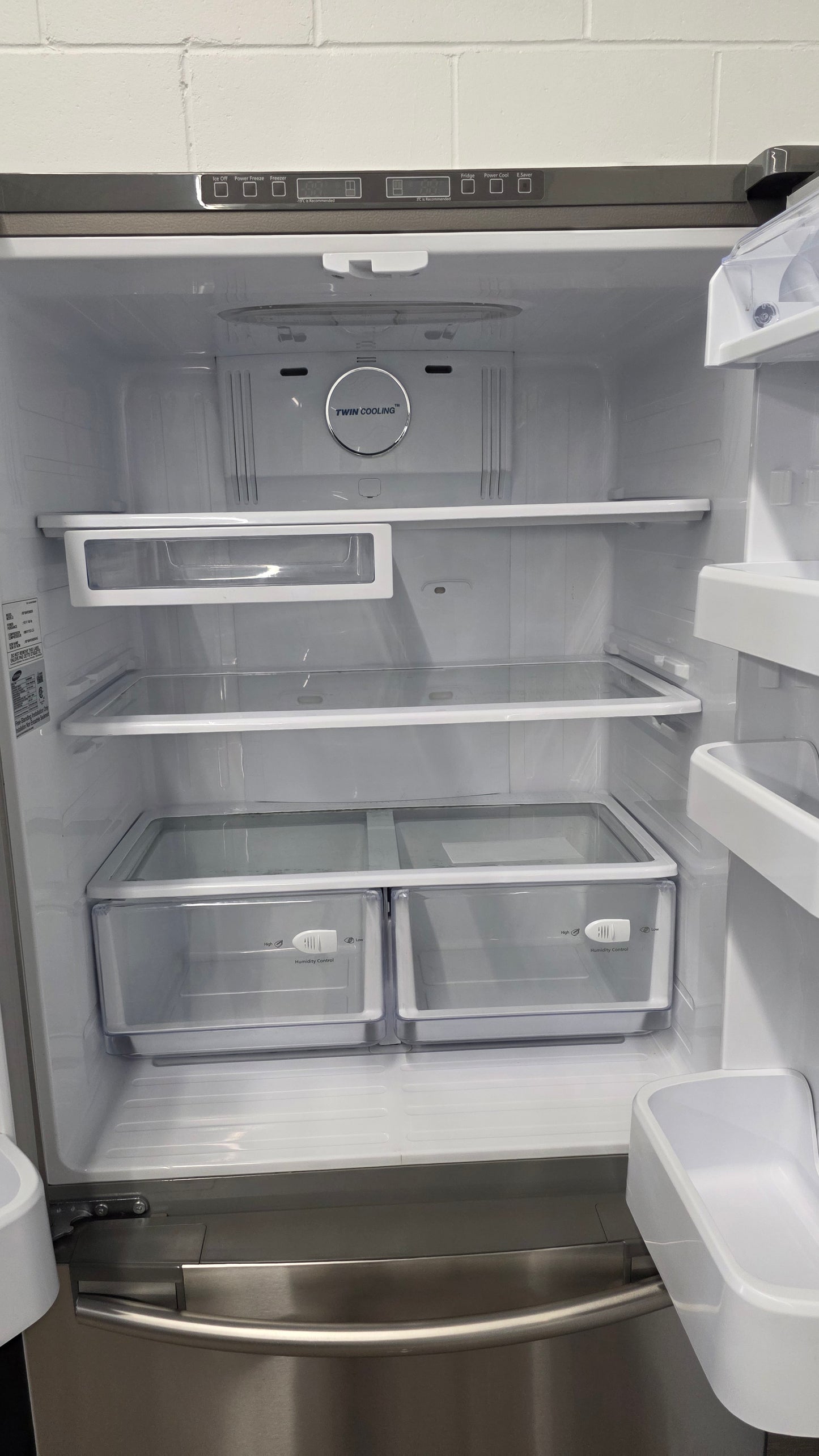 Samsung 33" Stainless Steel French Door Fridge -RF18HFENBSR