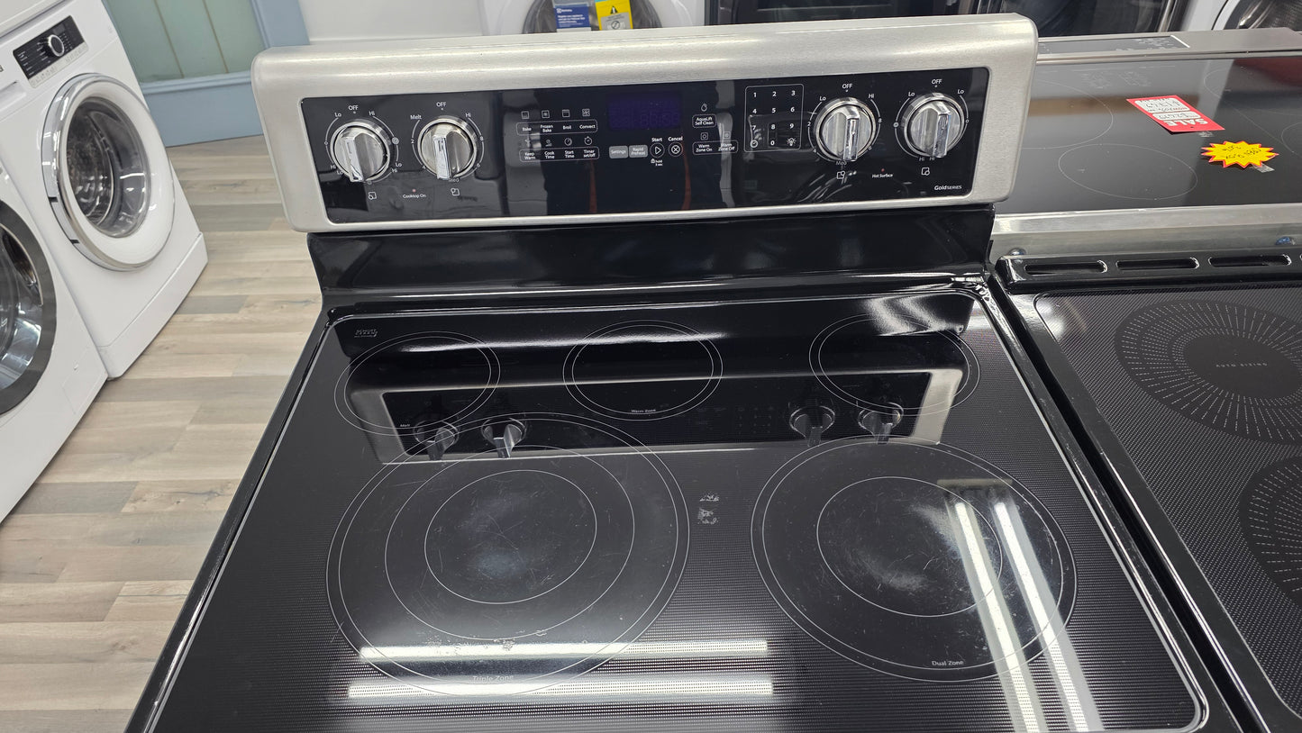 Whirlpool 30" Glass Top Range YWFE745HFS
