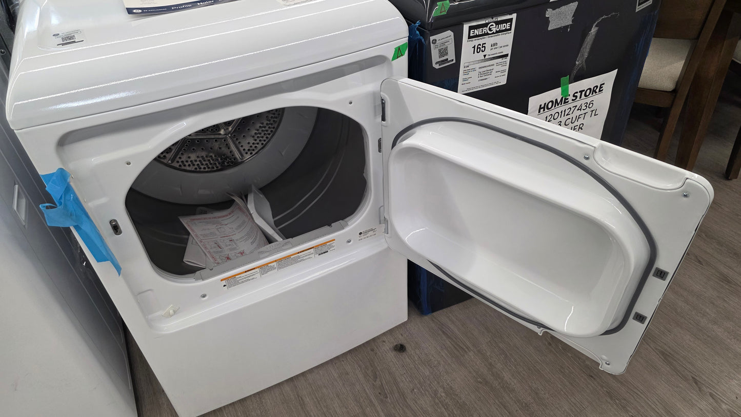 Open Box GE 27" Top Load Dryer GTX33EBMR0WS
