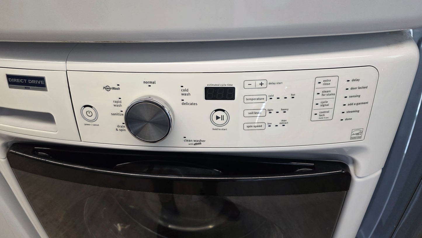 Maytag 27" Front Load Washer/Dryer Set - washer MHW3500FW1 dryer YMED3500FW0
